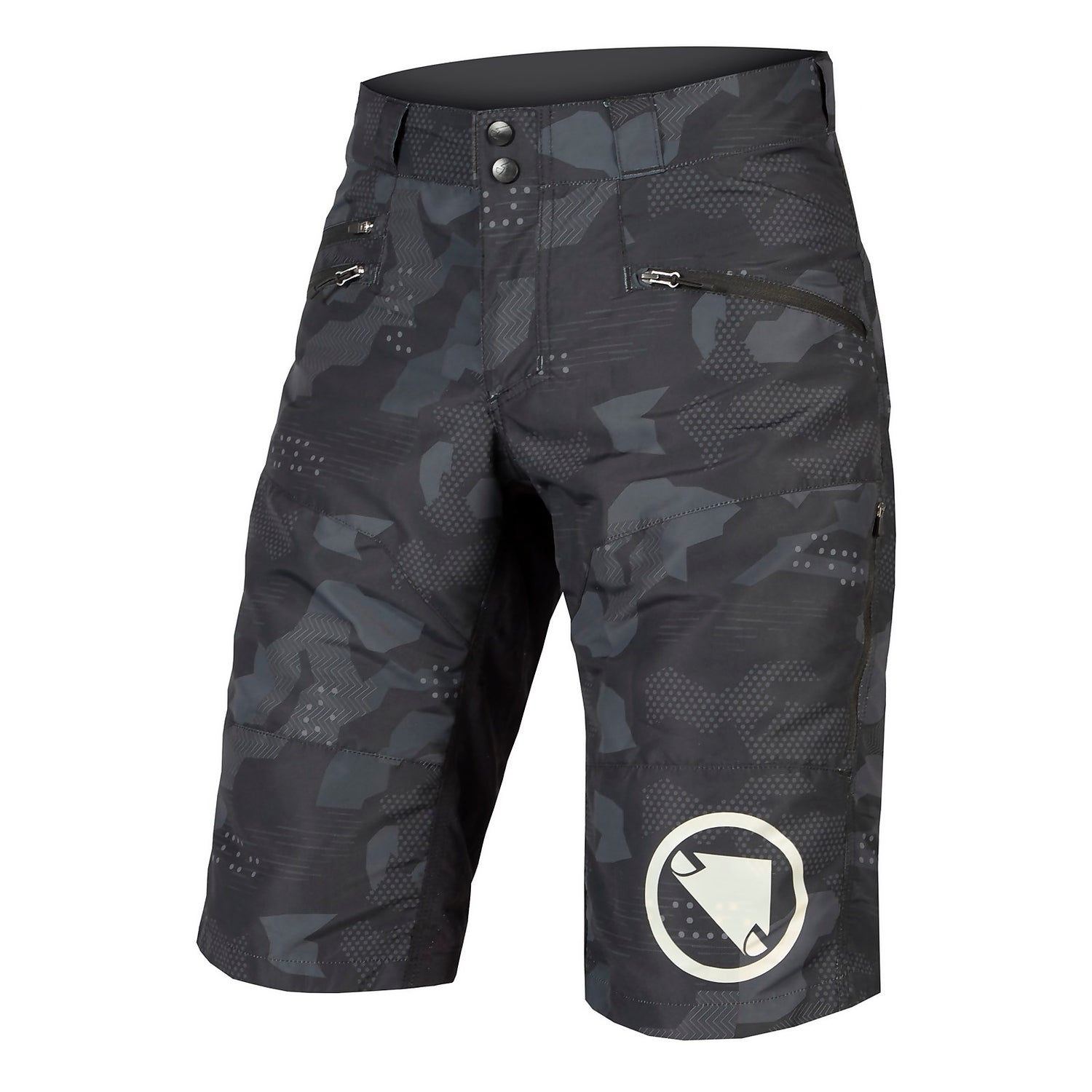 SingleTrack Short II - Black Camo - XXL