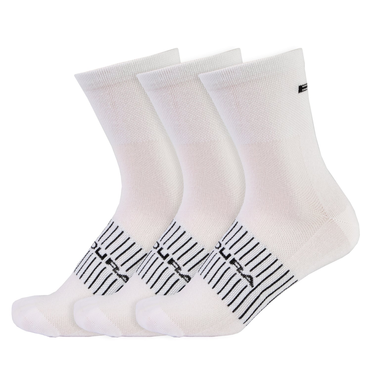 Men's Coolmax® Race Sock (Triple Pack) - White - S-M