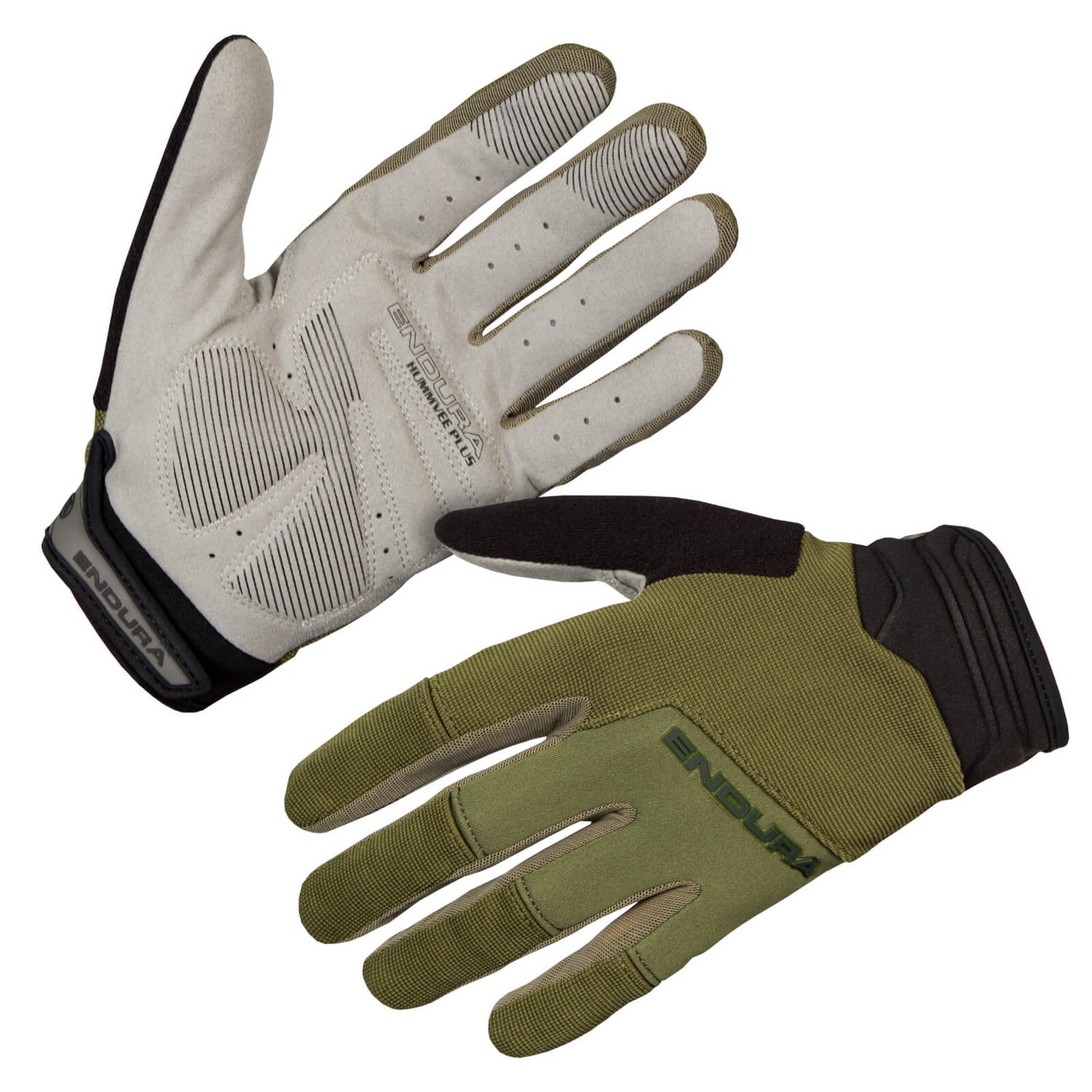 Men's Hummvee Plus Glove II - Olive Green - XXL