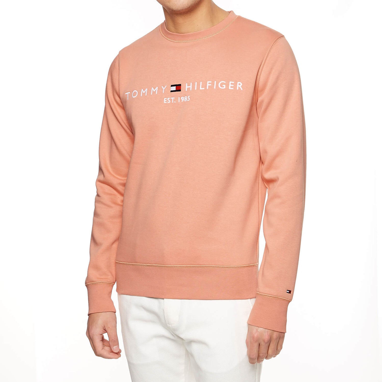 Tommy Hilfiger Men's Tommy Logo Sweatshirt - Light Pink - S
