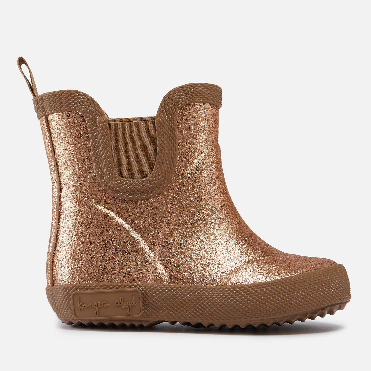 Konges Sløjd Kids’ Glittered Effect Rubber Wellington Boots - UK 4.5 Toddler