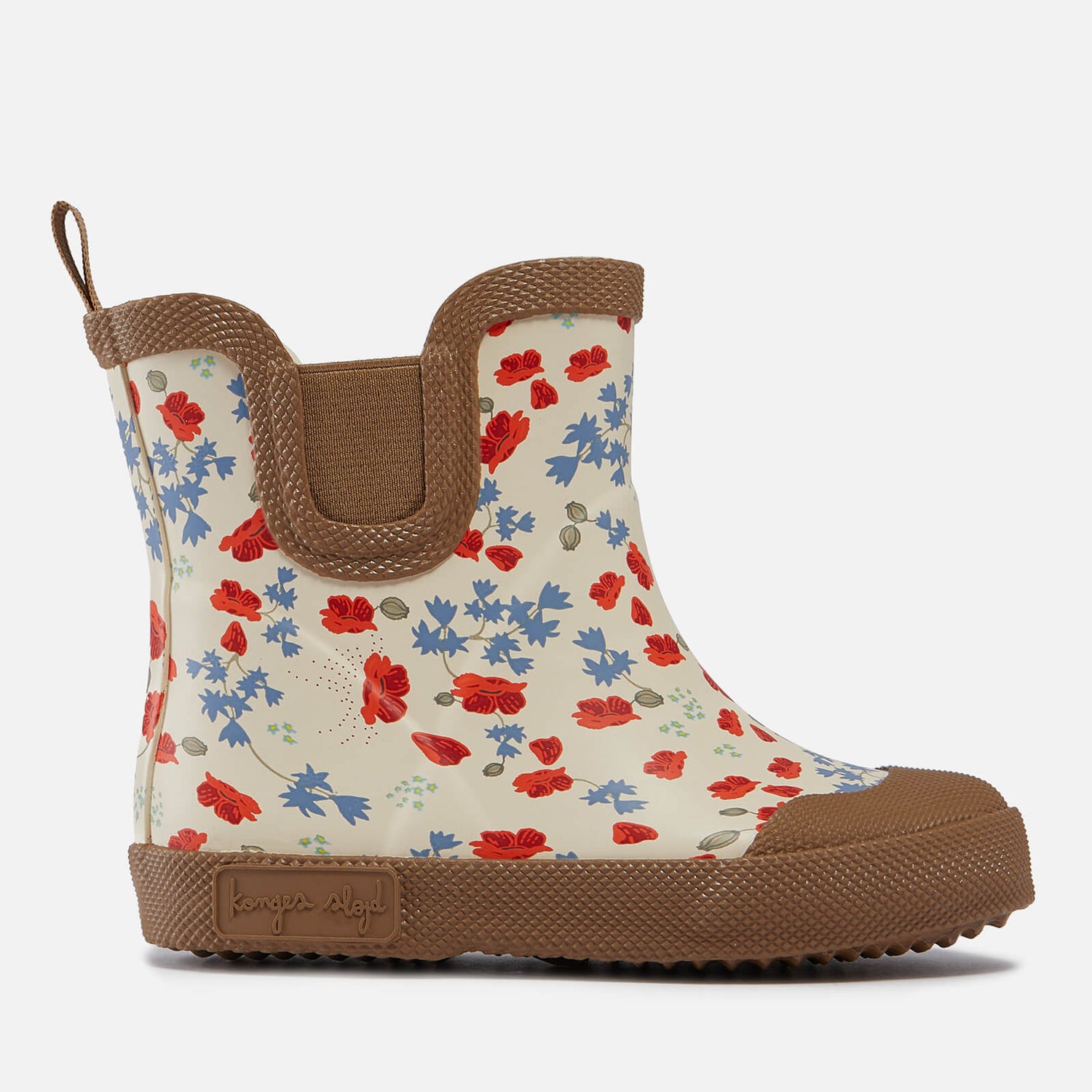 Konges Sløjd Kids’ Floral Print Rubber Wellington Boots
