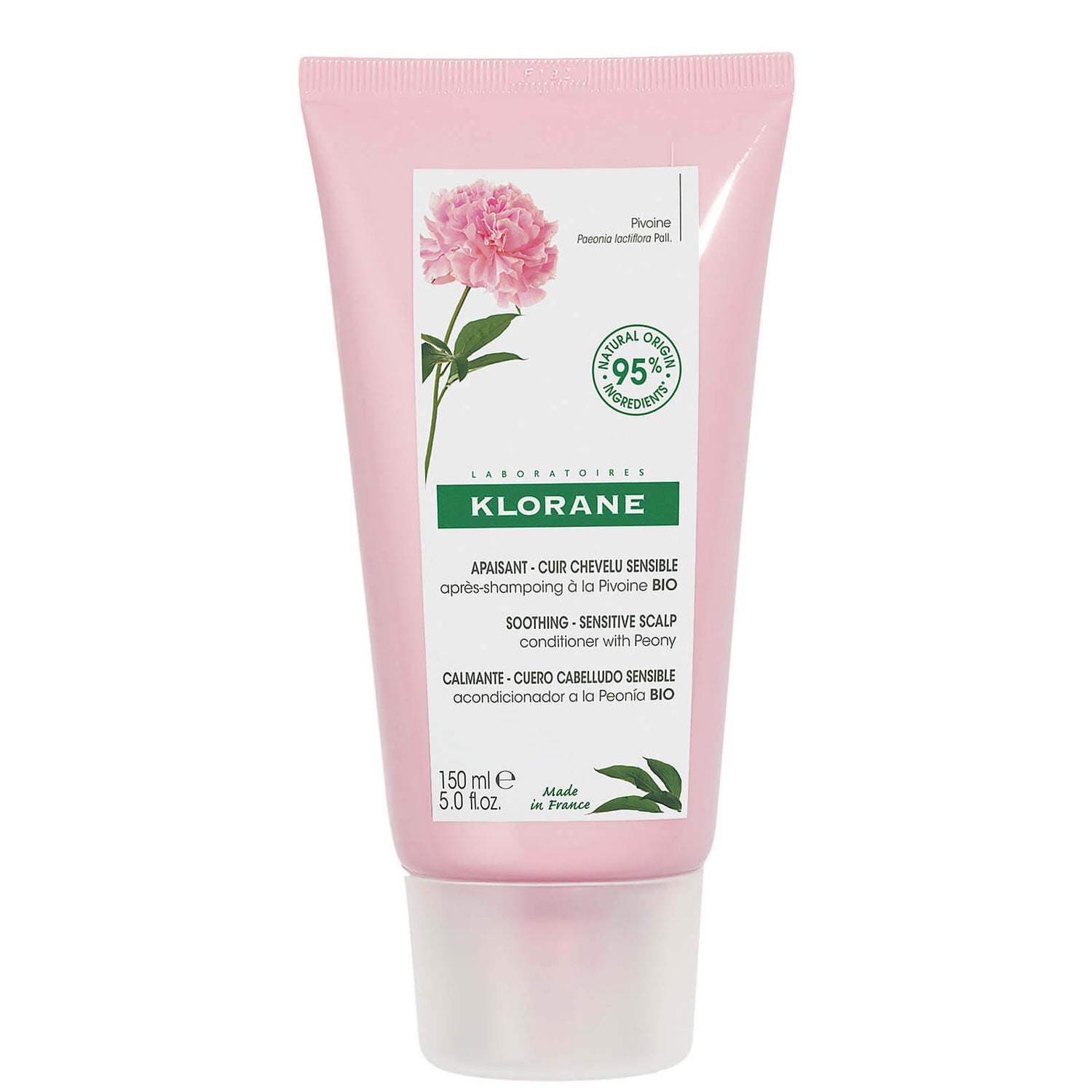 KLORANE Soothing Conditioner with Organic Peony for Sensitive Scalps 150ml