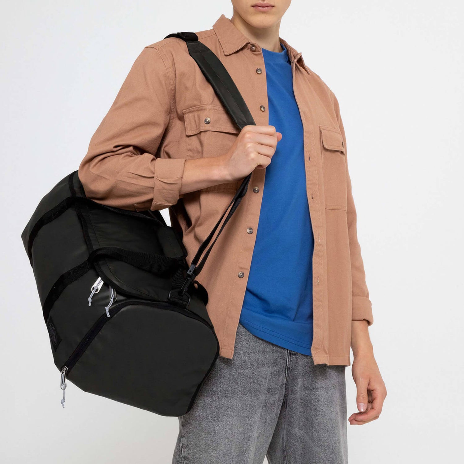 Eastpak Men's Active Lifestyle Perce More Duffle Bag - Tarp Black 0