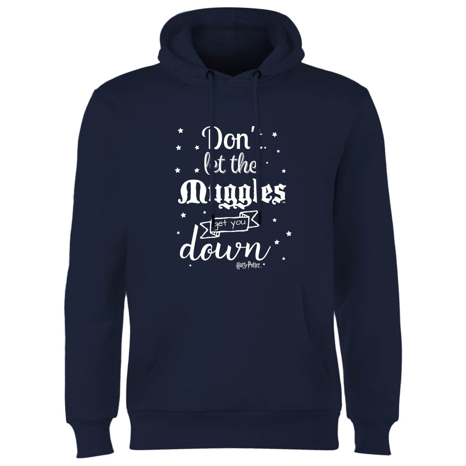 Harry Potter Don't Let The Muggles Get You Down Hoodie - Navy