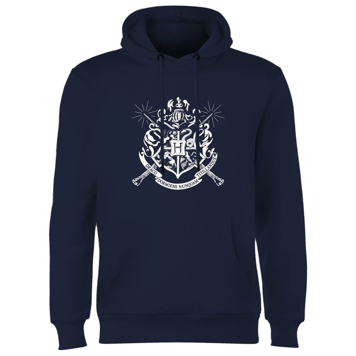 Harry Potter Hogwarts House Crest Hoodie - Navy