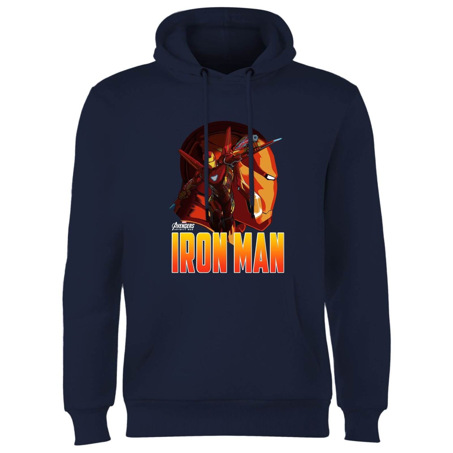 Avengers Iron Man Hoodie - Navy