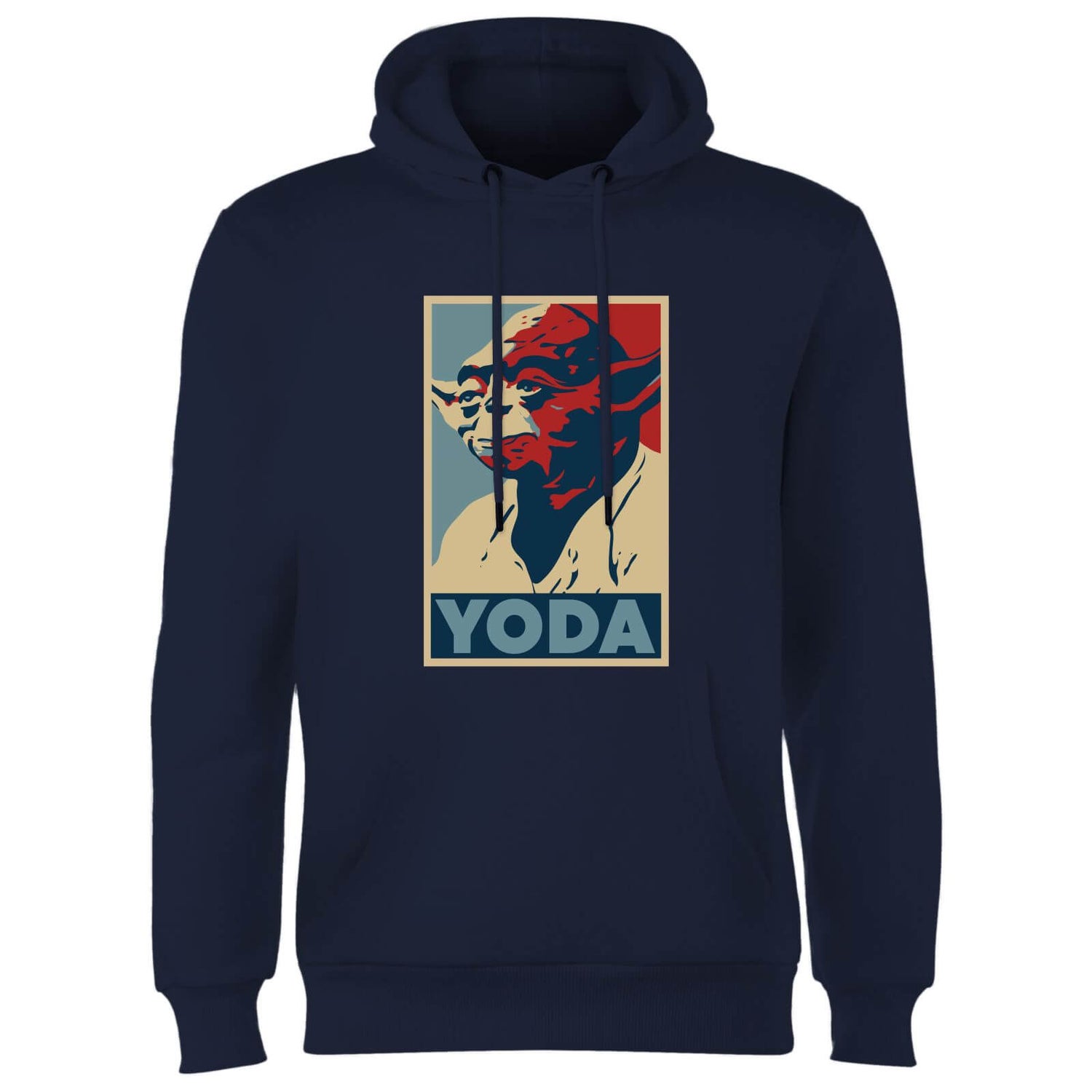 Star Wars Classic Yoda Poster Hoodie - Navy