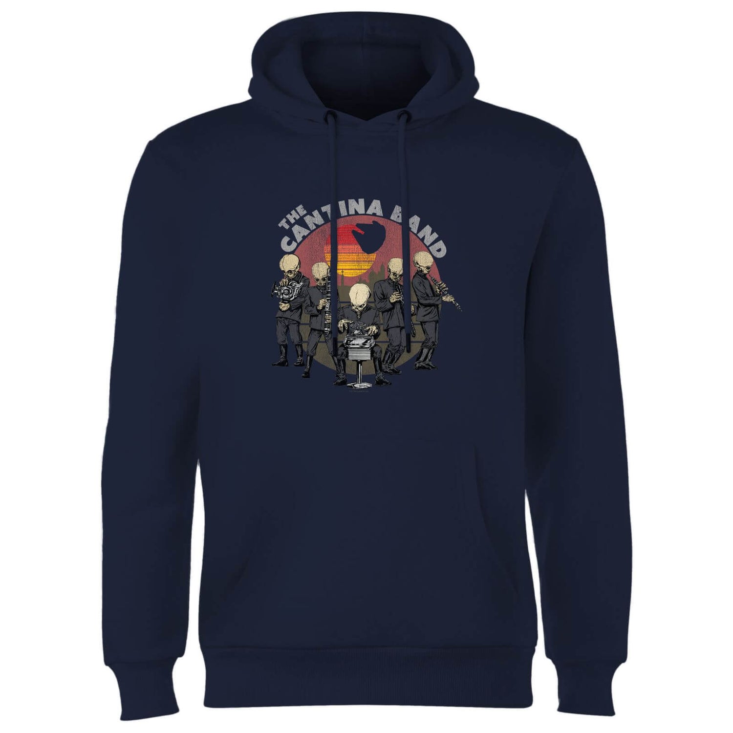 Star Wars Classic Cantina Band Hoodie - Navy