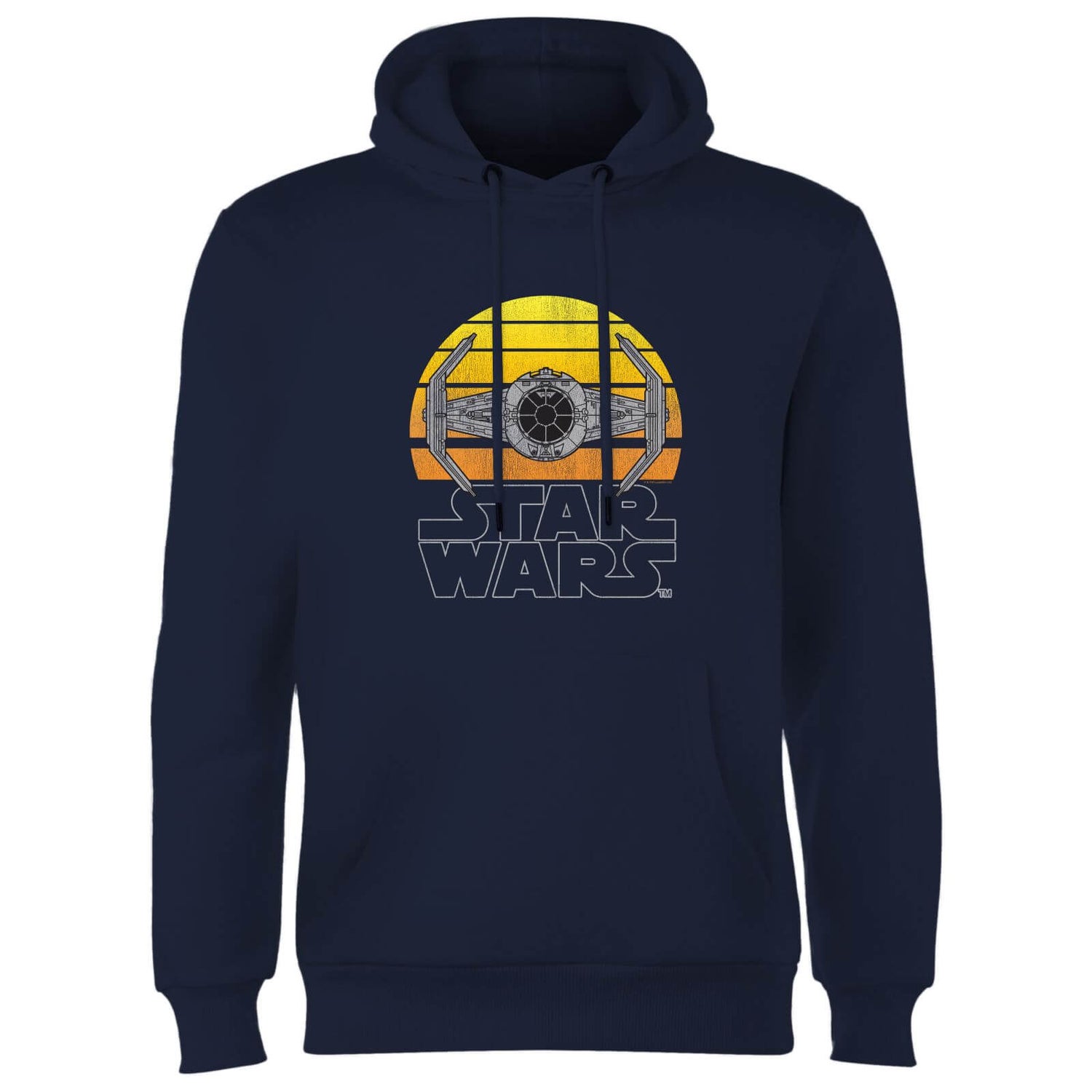 Star Wars Classic Sunset Tie Hoodie - Navy