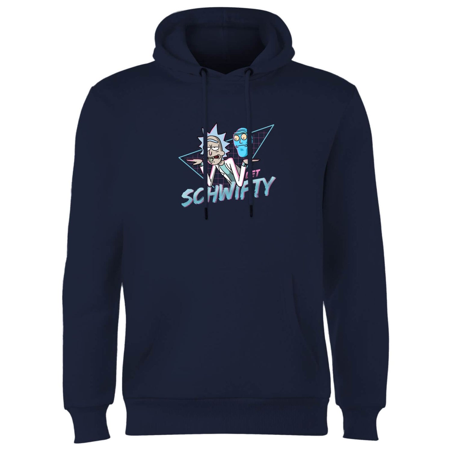 Rick and Morty Get Schwifty Hoodie - Navy