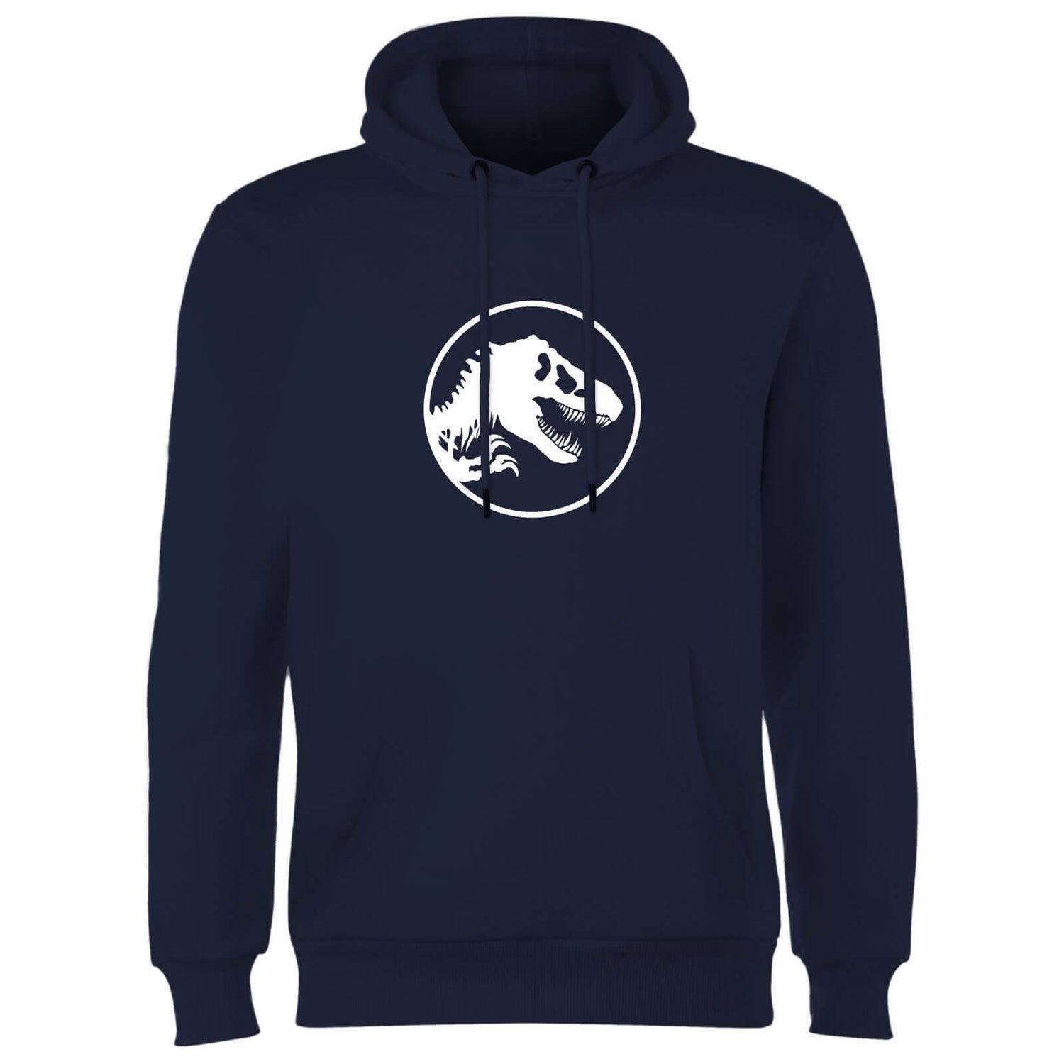 Jurassic Park Circle Logo Hoodie - Navy