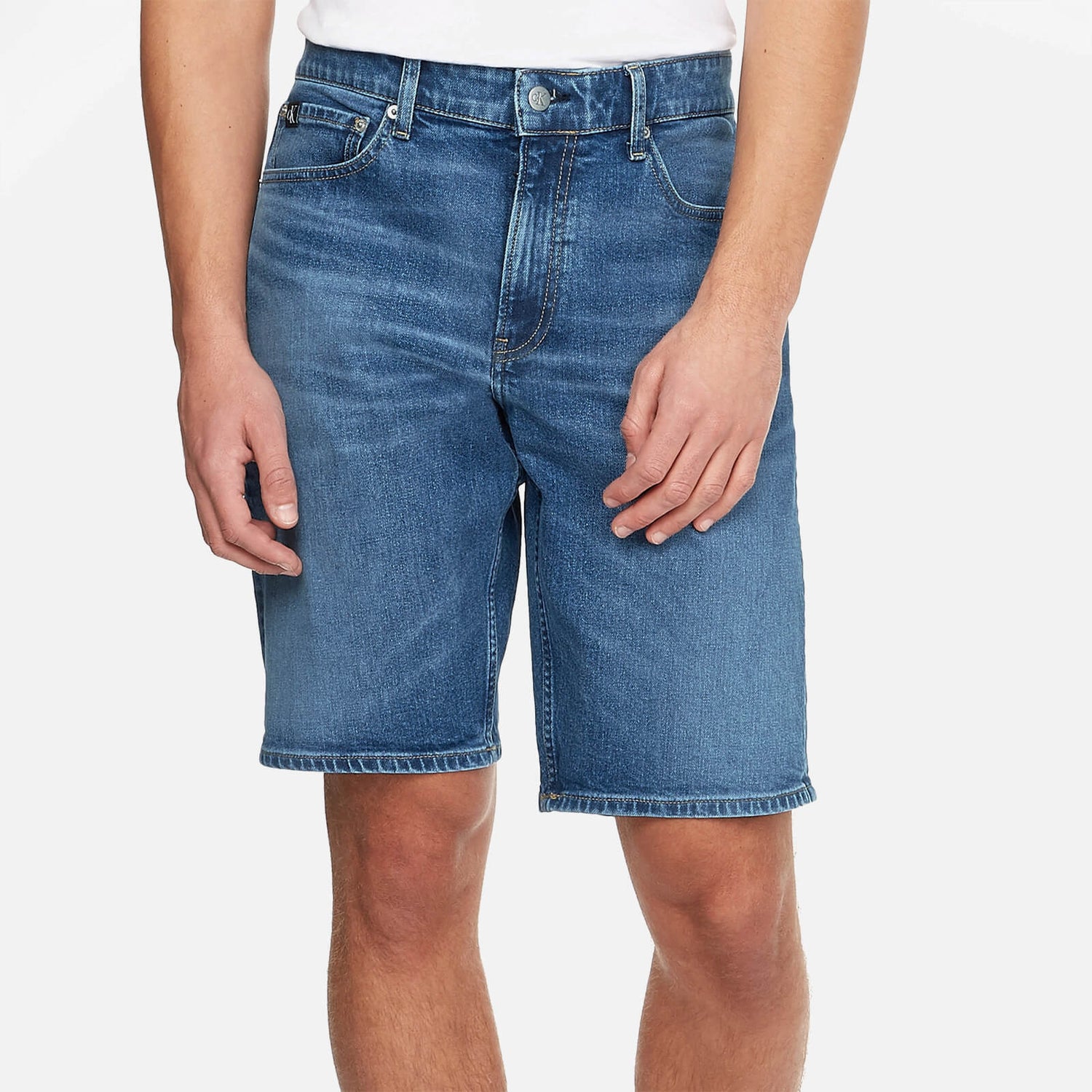 Calvin Klein Jeans Men's Regular Shorts - Denim Dark - W30