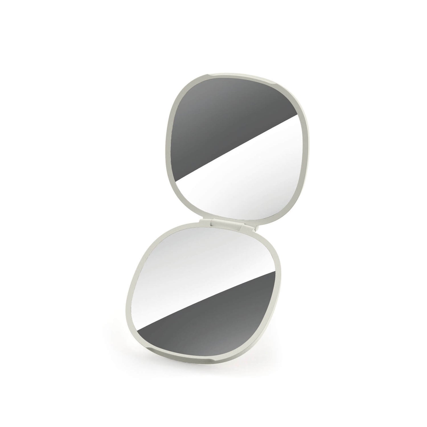 Joseph Joseph Viva 2-in-1 Compact Magnifying Mirror - Shell