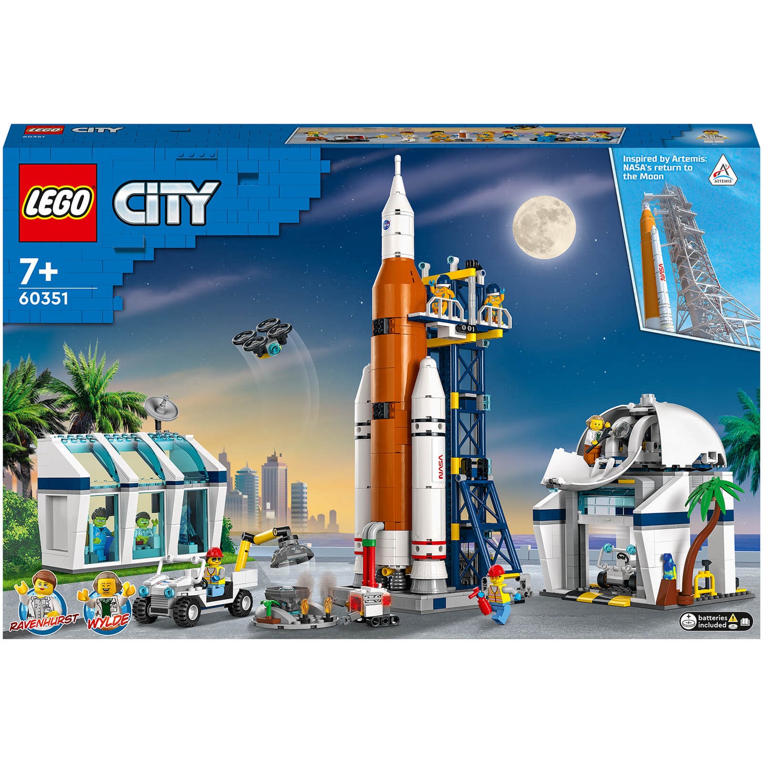 LEGO City Space Rocket Center Toy (60351) - Zavvi US