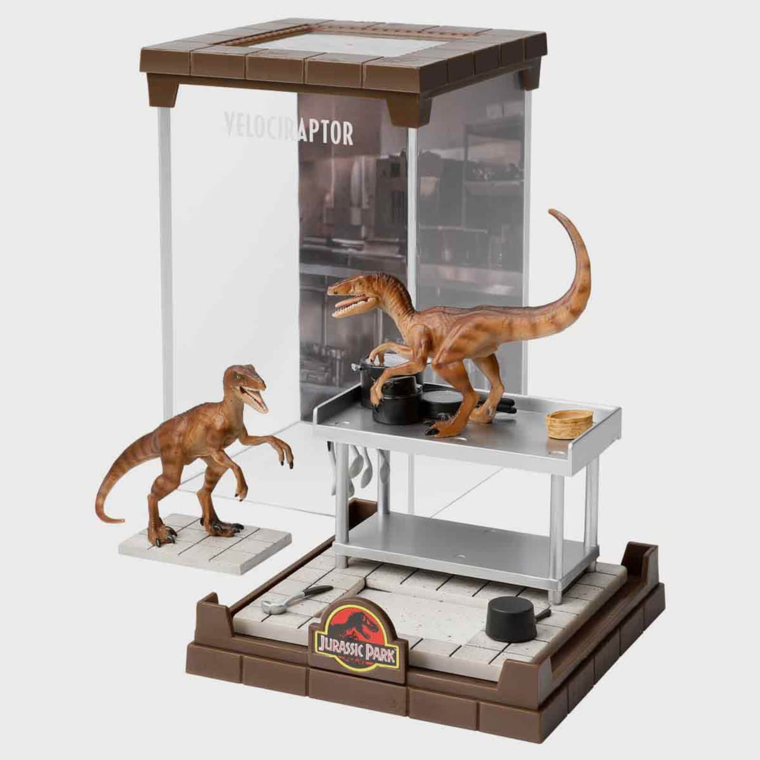 Jurassic Park Velociraptor Diorama Figure
