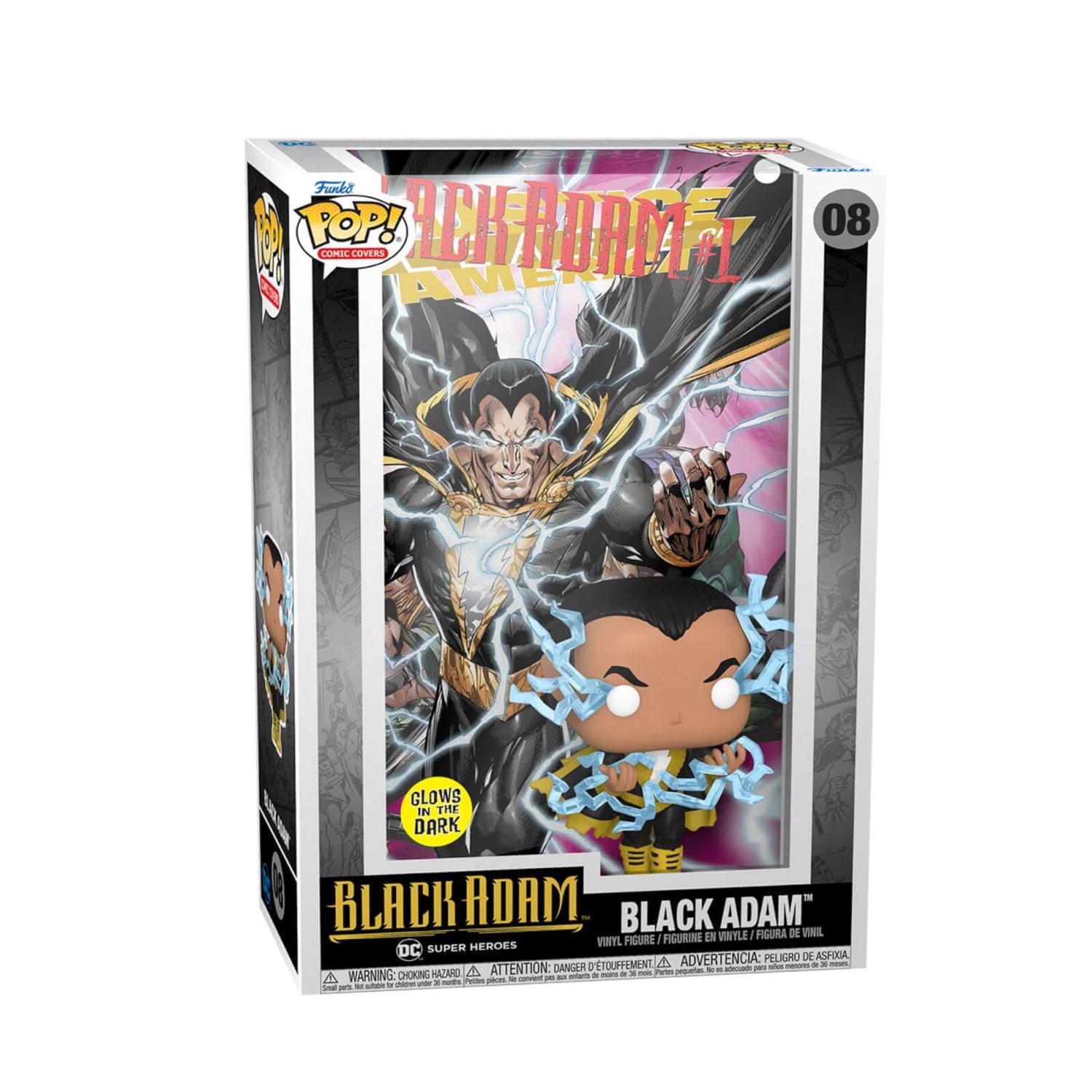 DC Comics Black Adam Funko Pop! Comic Cover
