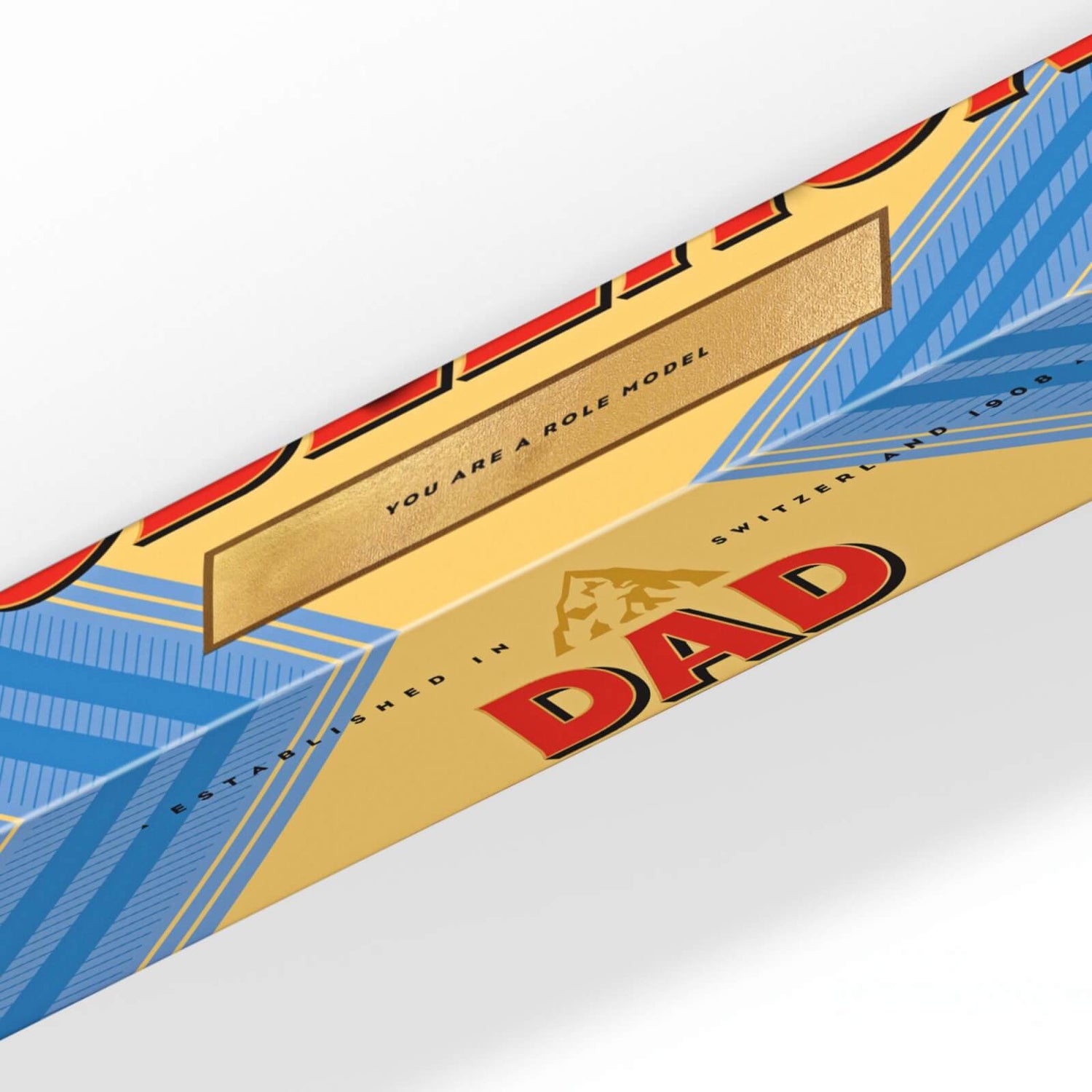 Personalised Large Toblerone Chocolate Bar - 750g