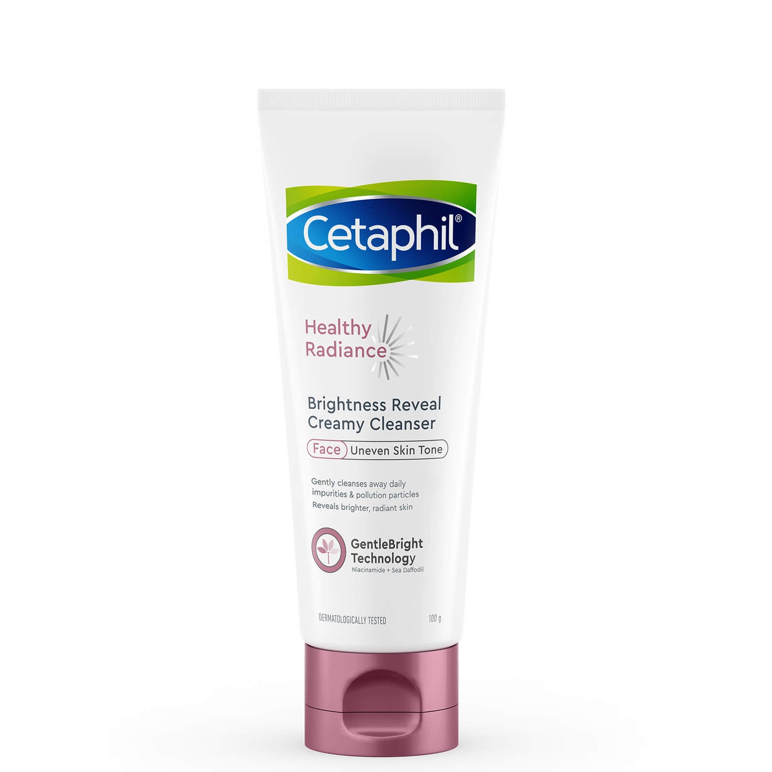 Cetaphil Healthy Radiance Reveal Creamy Cleanser with Niacinamide 100g