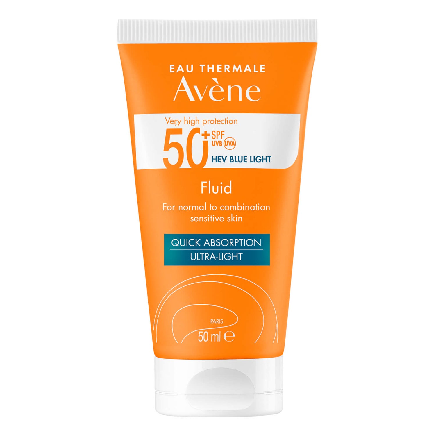 Avène Very High Protection Fluid for Sensitive Skin SPF50+ 50ml