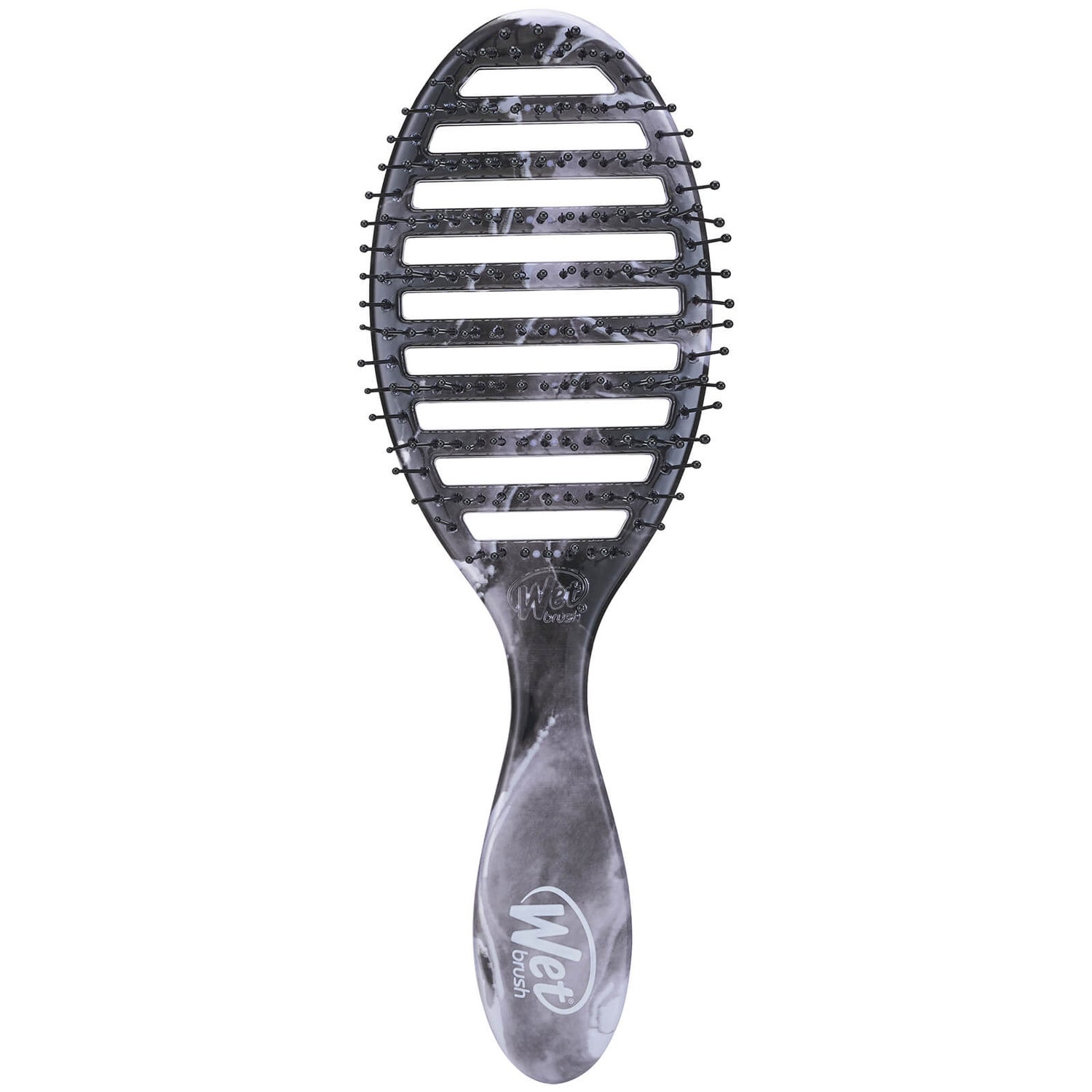 WetBrush Speed Dry Metallic Marble Brush - Onyx