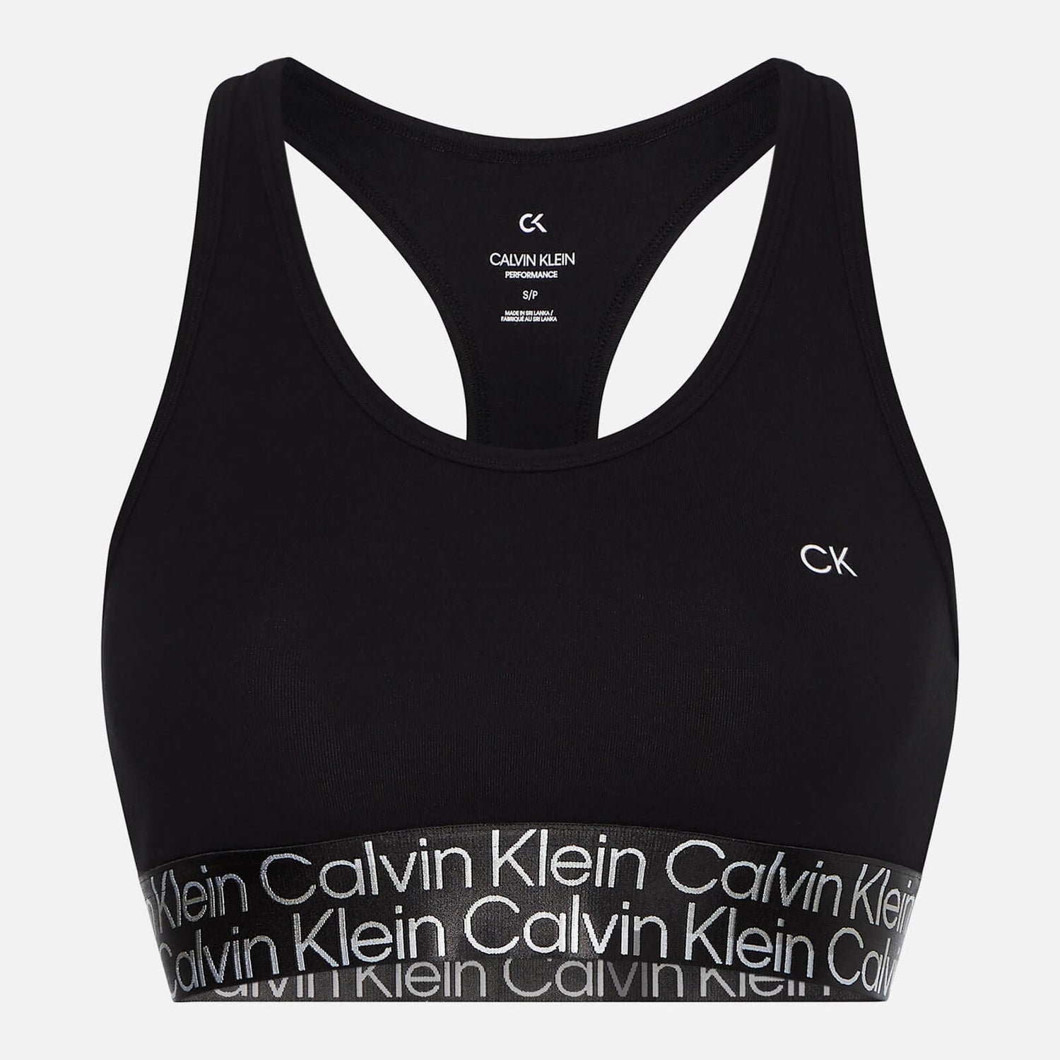 Calvin Klein Performance Women's Low Support Sports Bra - Ck Black - XS