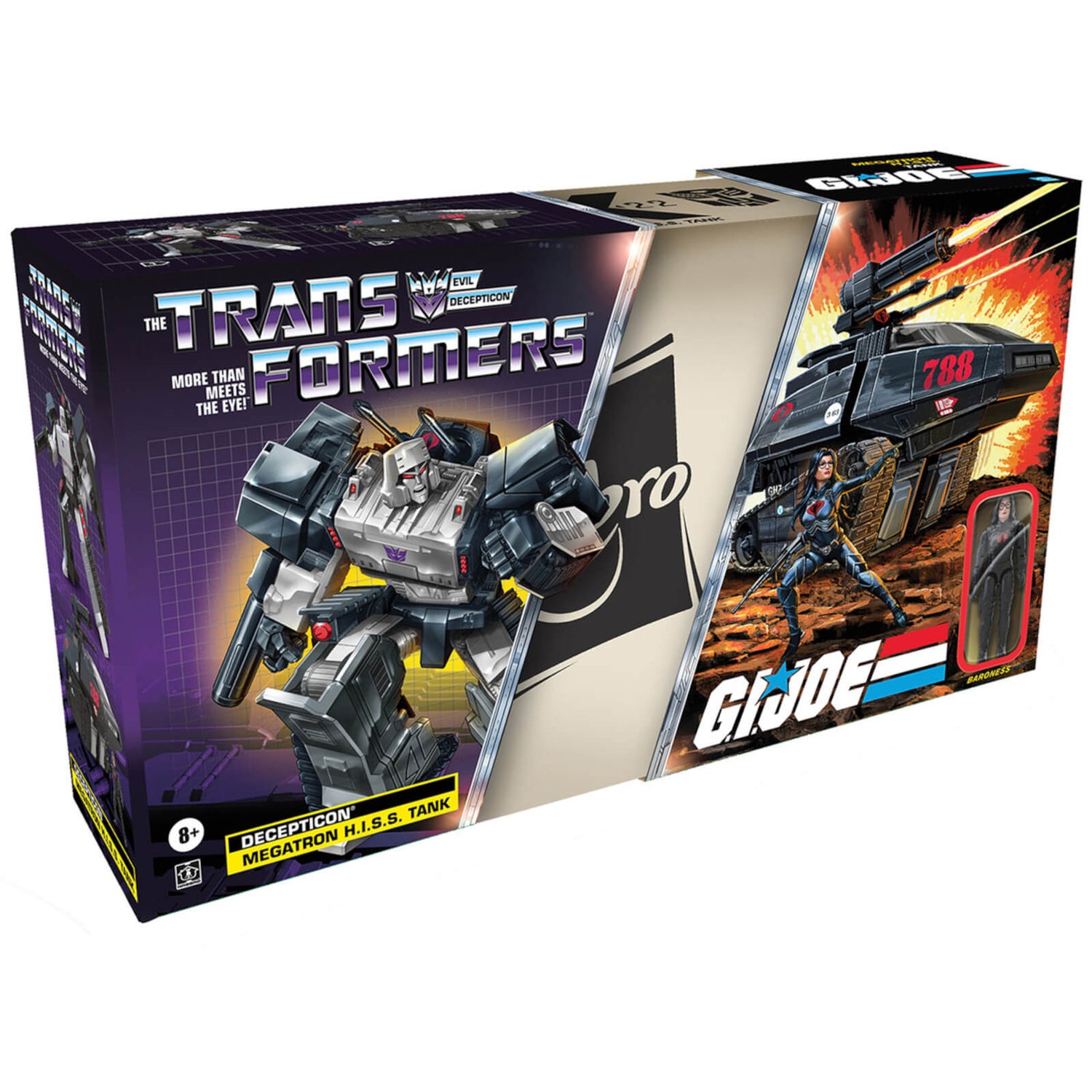 Hasbro Transformers Collaborative: G.I. Joe Mash-Up, Megatron H.I.S.S. Tank and Baroness Set
