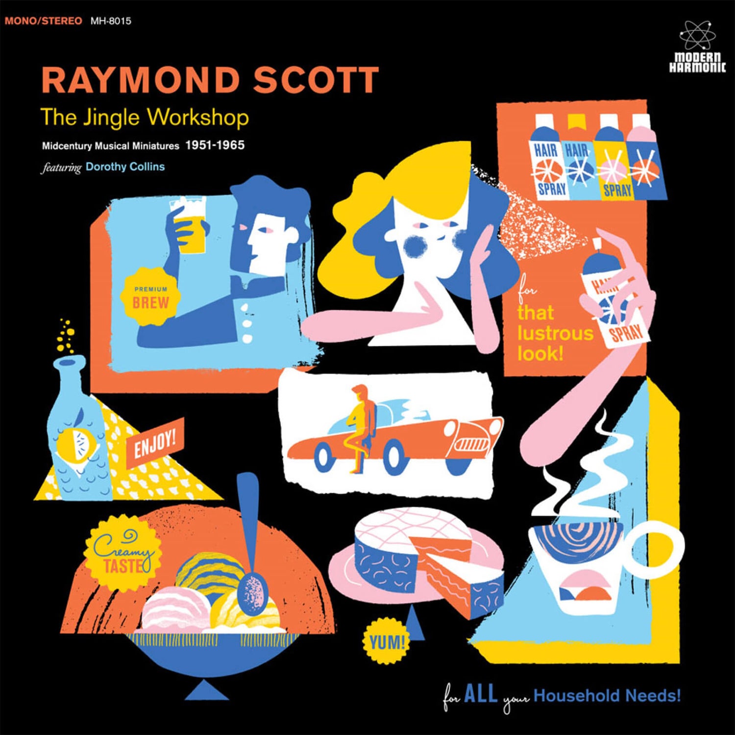 Raymond Scott - The Jingle Workshop: Midcentury Musical Miniatures 1951-1965 Vinyl (Clear)