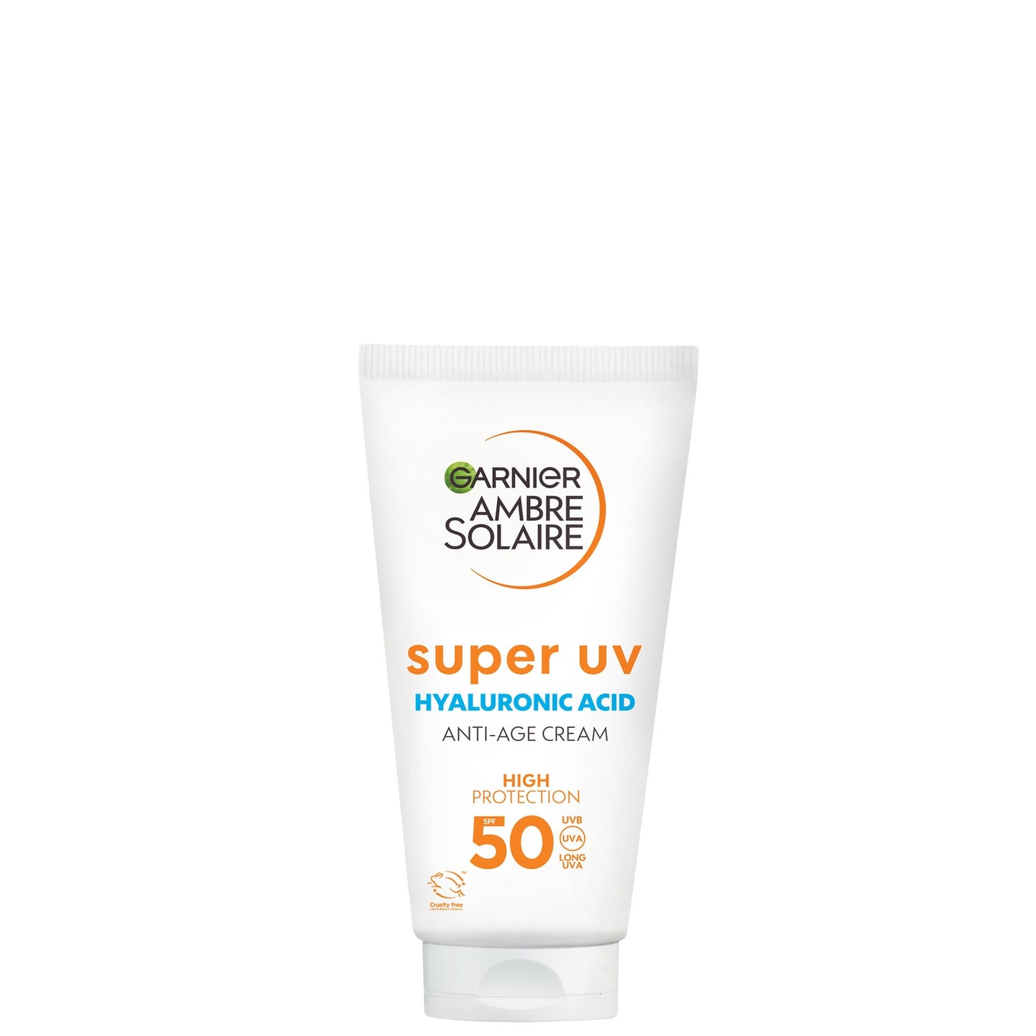 Garnier Ambre Solaire Anti-Age Super UV Crema Protezione Viso SPF 50 50 ml