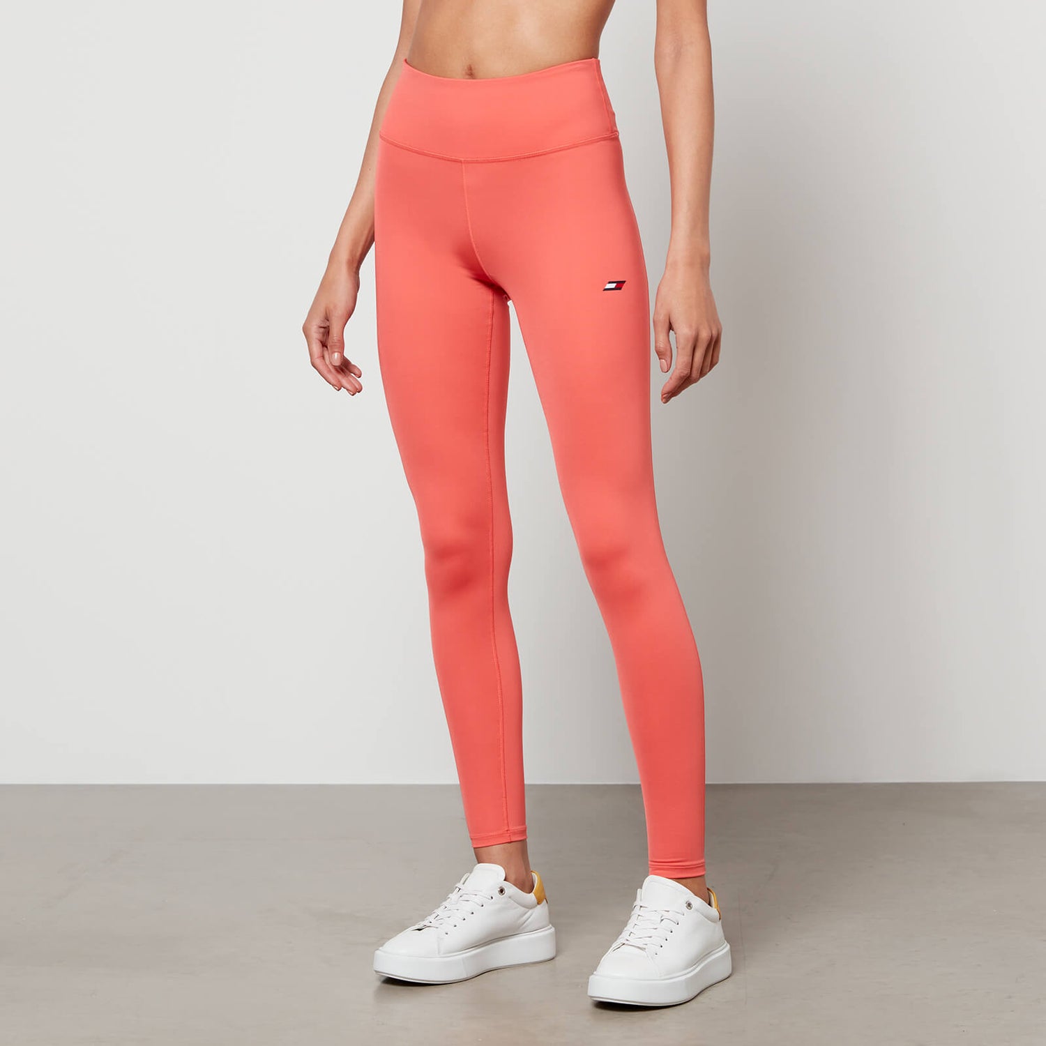 Tommy Sport Women's Hw Lbr Leggings - Crystal Coral