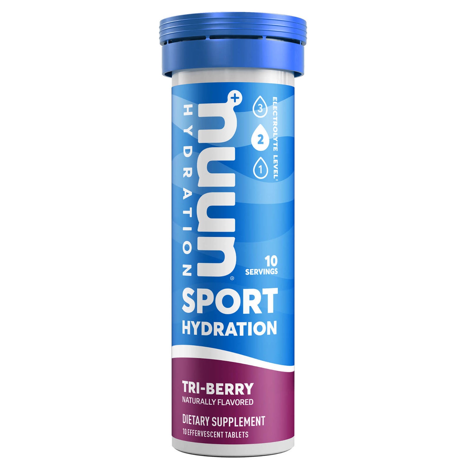 Nuun Sport Electrolyte Drink Tablets Tri-Berry - 10 Servings
