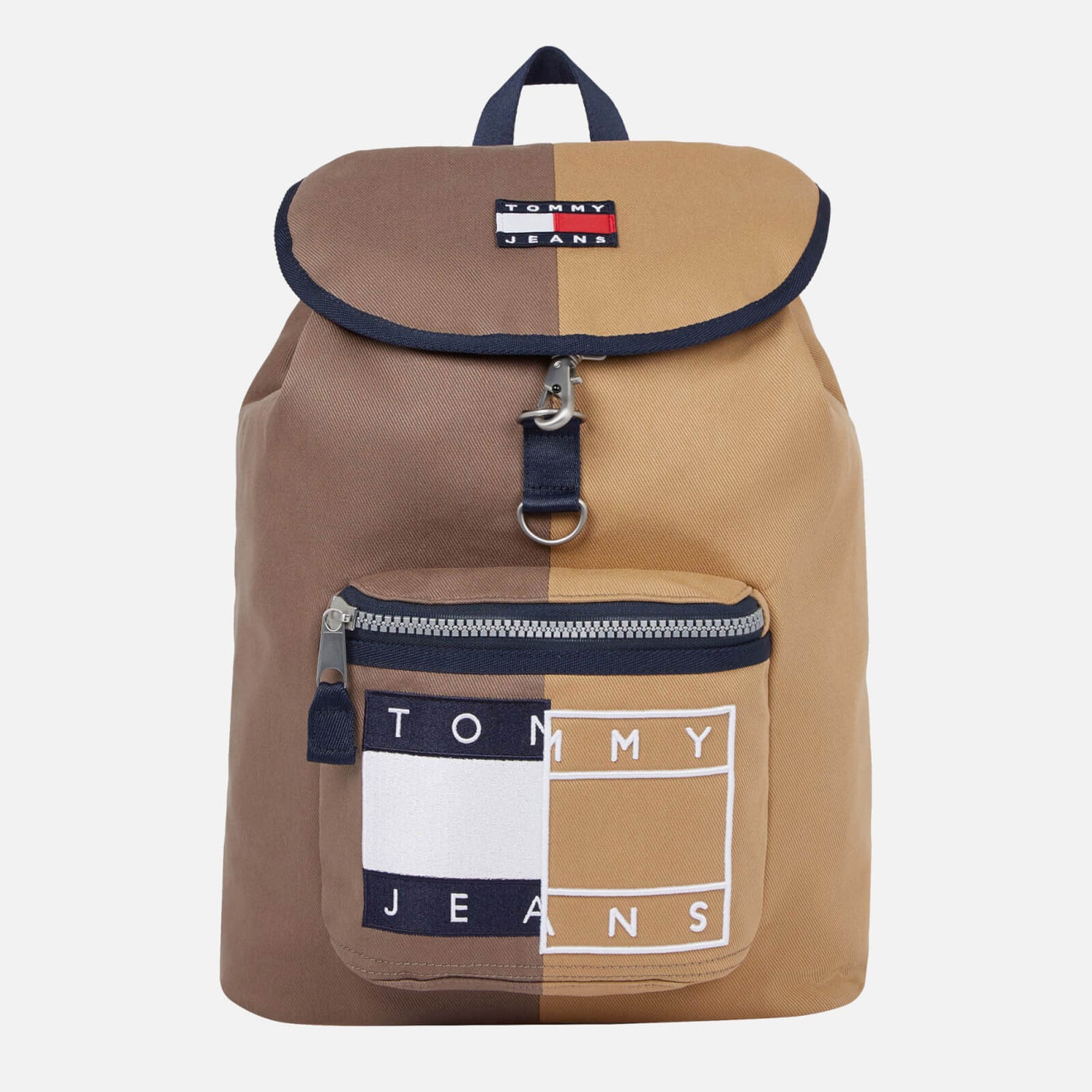 Tommy Jeans Men's Essential Backpack - Classic Khaki Colorblock