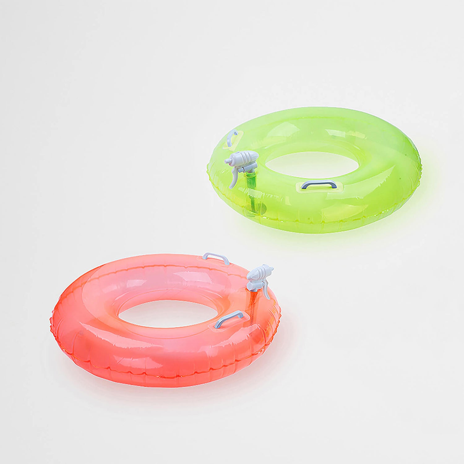 Sunnylife Mini Kids' Pool Ring Soakers - Neon Coral - Set of 2