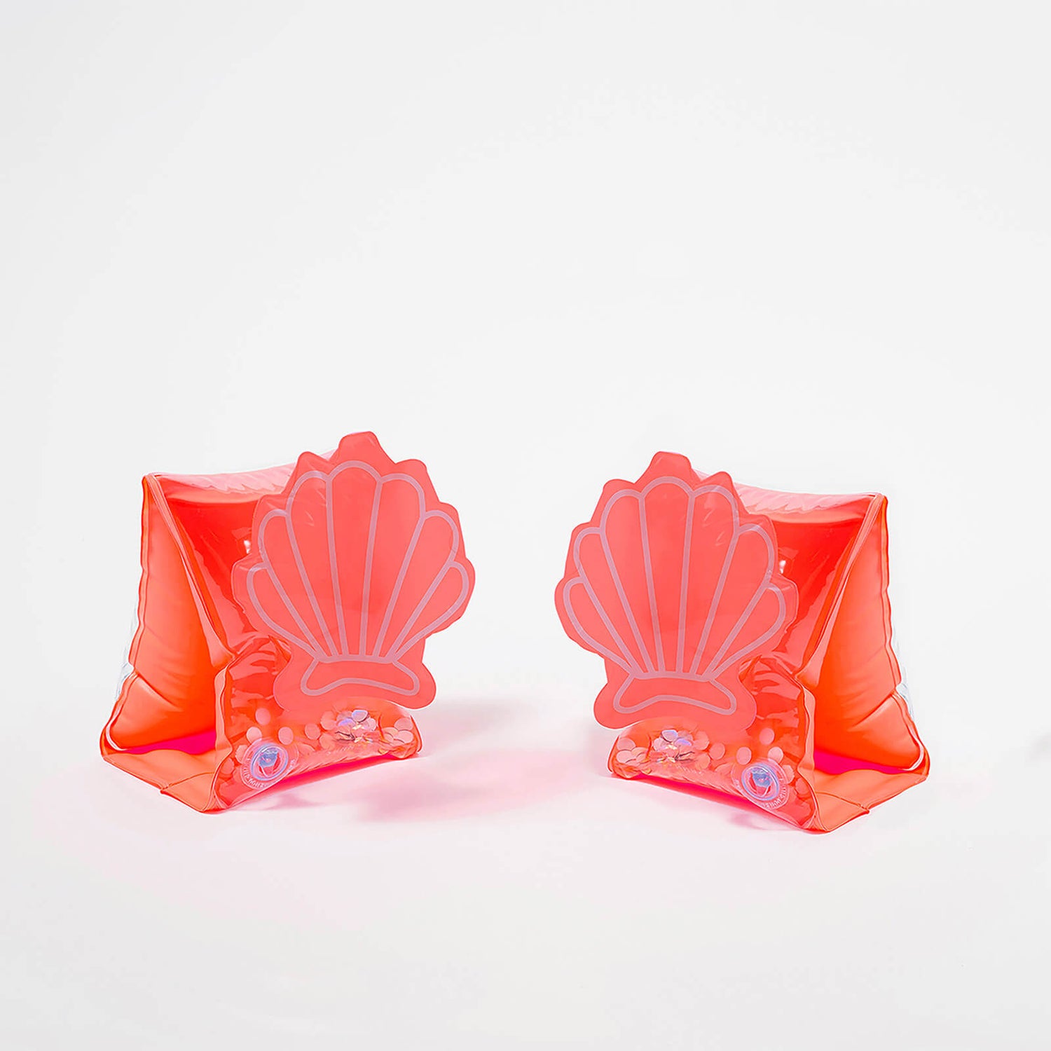 Sunnylife Mini Kids' Buddy Float Bands - Neon Coral