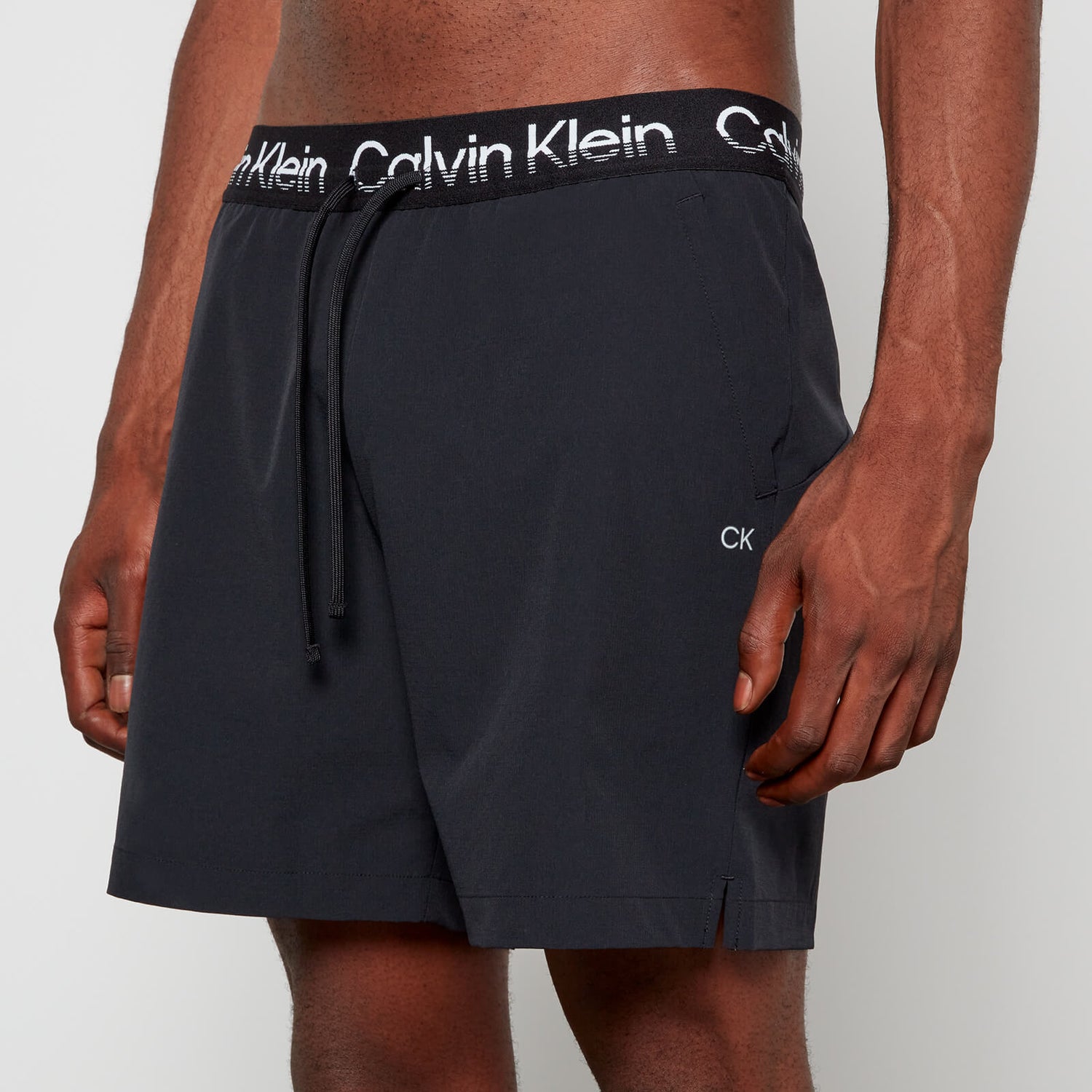 CK Performance Men's Waist Band Shorts - CK Black