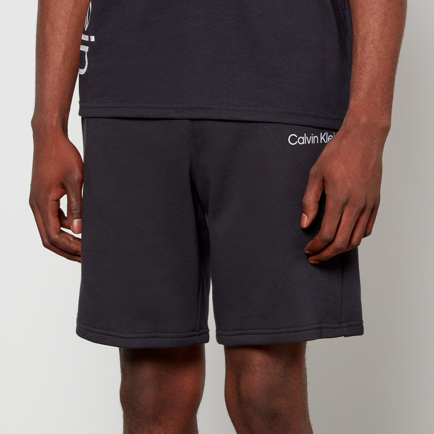 CK Performance Cotton-Blend Jersey Sweat Shorts