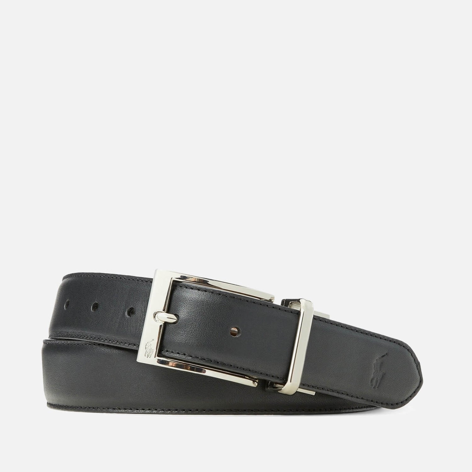 Polo Ralph Lauren Men's Smooth Leather Pp Reversible Belt - Black/Brown
