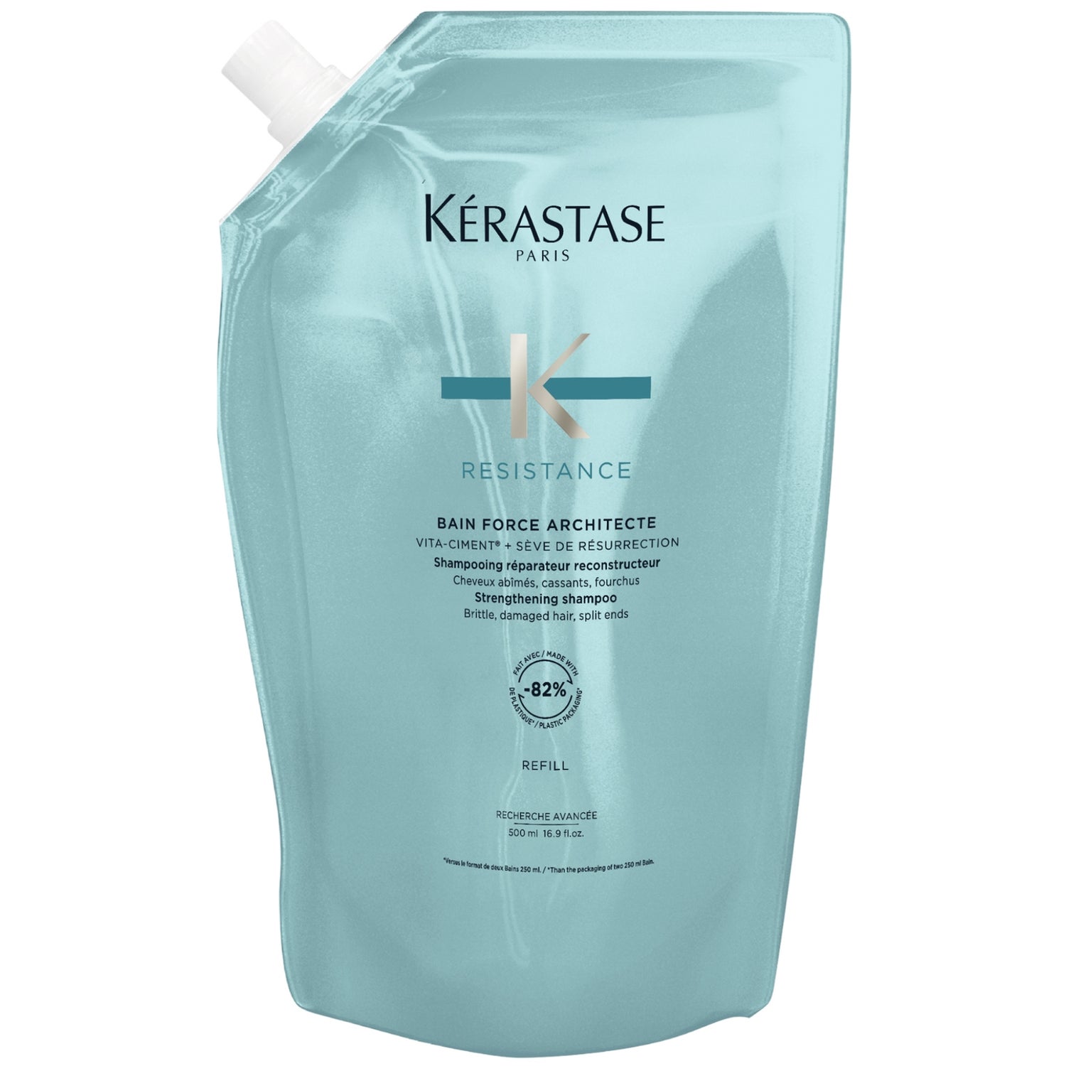 Kérastase Bain Force Architecte Refill Pouch 500ml