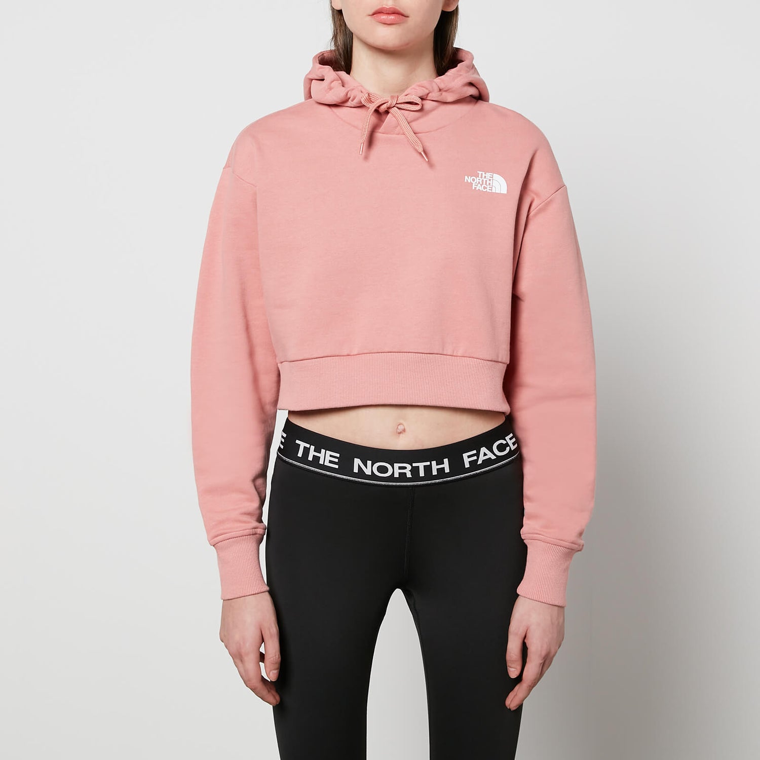 The North Face Women's Trend Crop Hoodie - Rose Dawn - XS