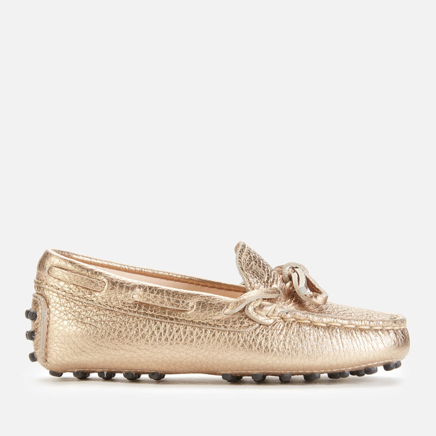Tods Toddlers' Suede Mocassin Loafers - Shimmer