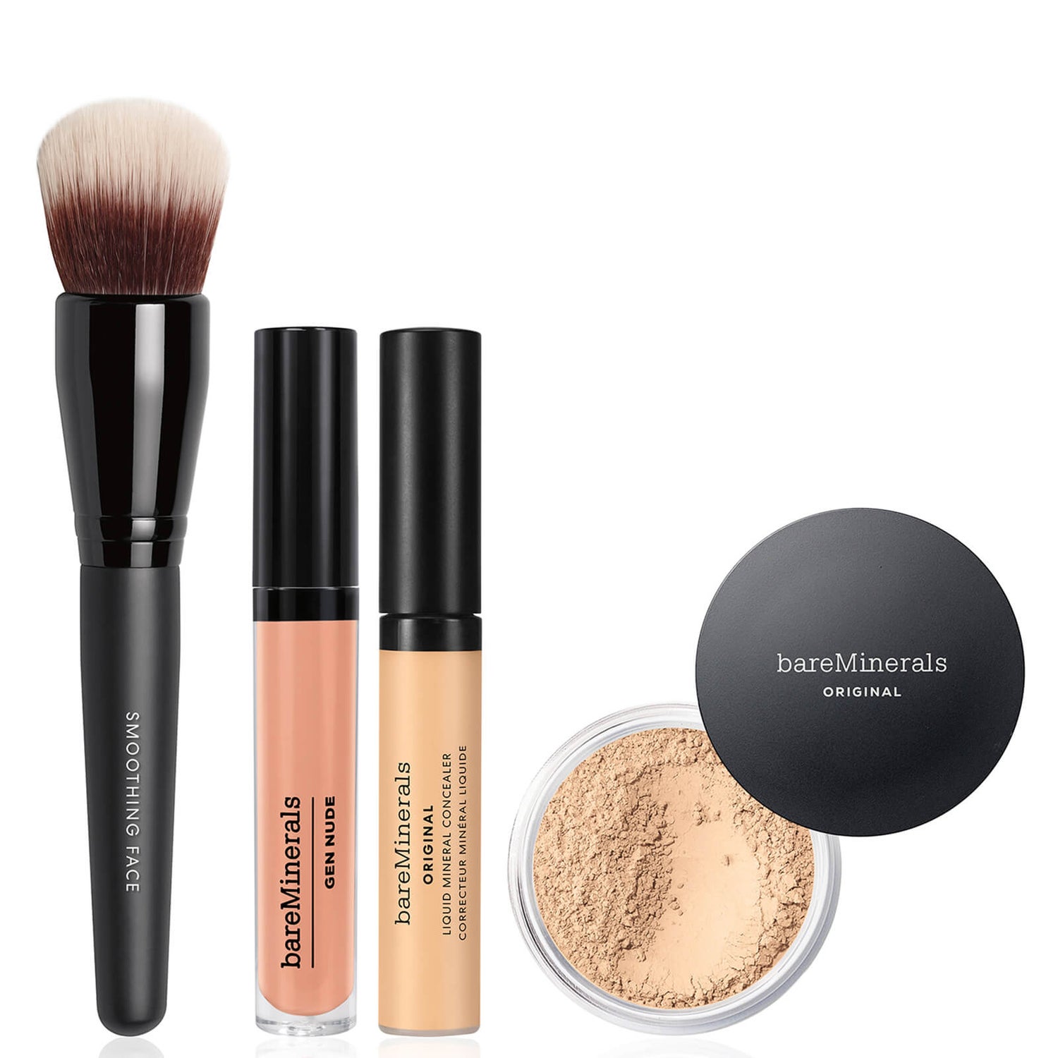 bareMinerals exclusive Clean Beauty Essentials Bundle (Various Shades)