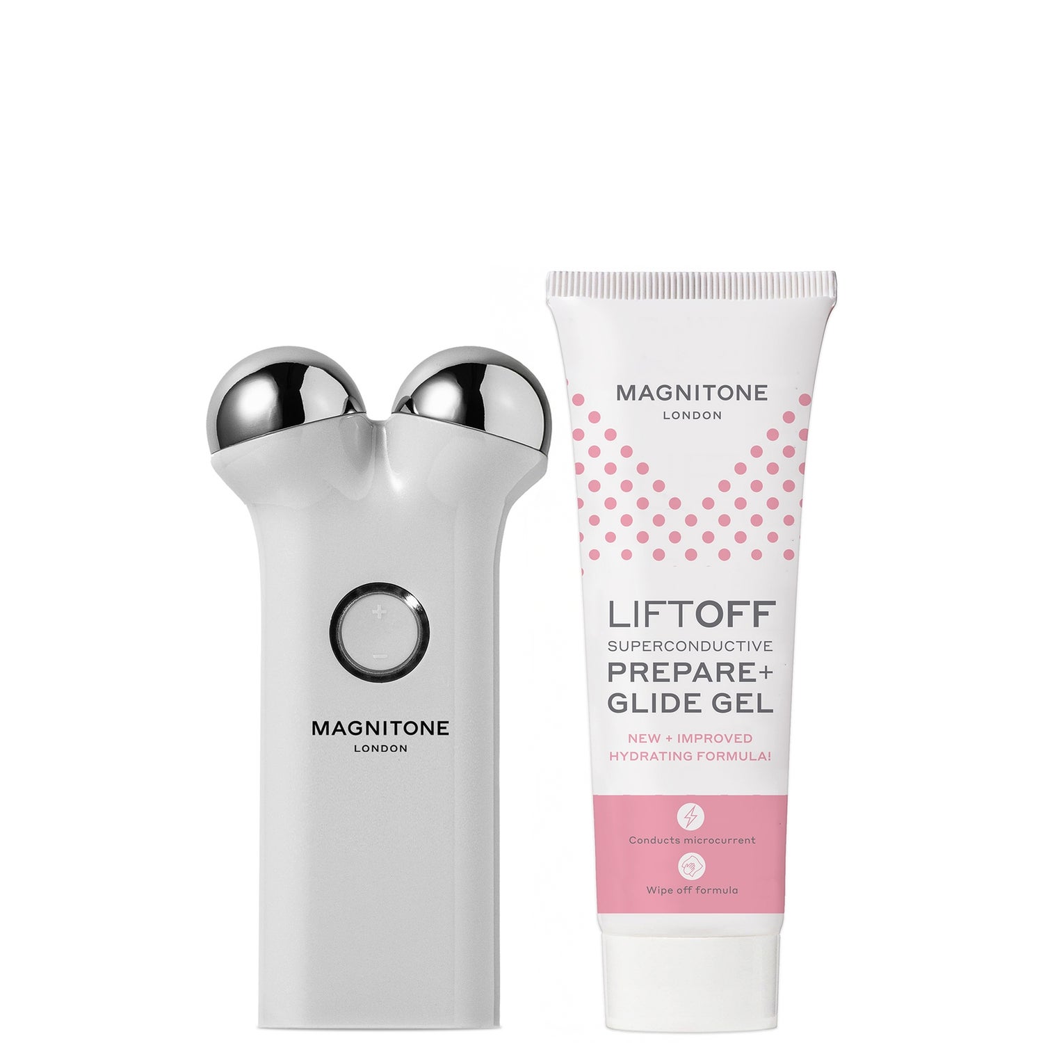 MAGNITONE LiftOff Microcurrent Facial Lifting and Toning Device - Grey