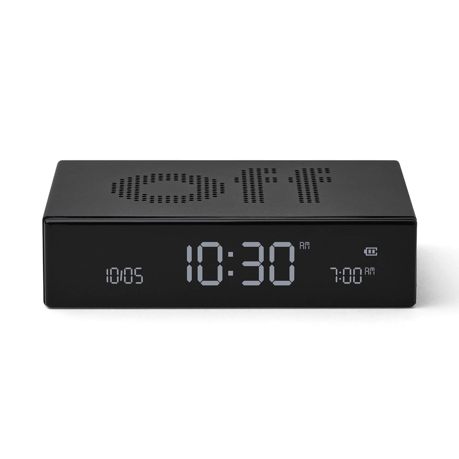 Lexon FLIP Premium Alarm Clock - Black