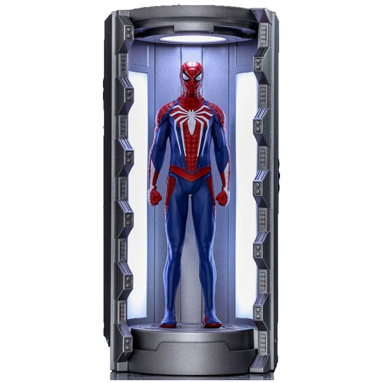 Hot Toys Marvel's Spider-Man Advanced Suit with Spider-Man Armory Video Game  Masterpiece Compact Miniature Figure Merchandise | Zavvi Australia