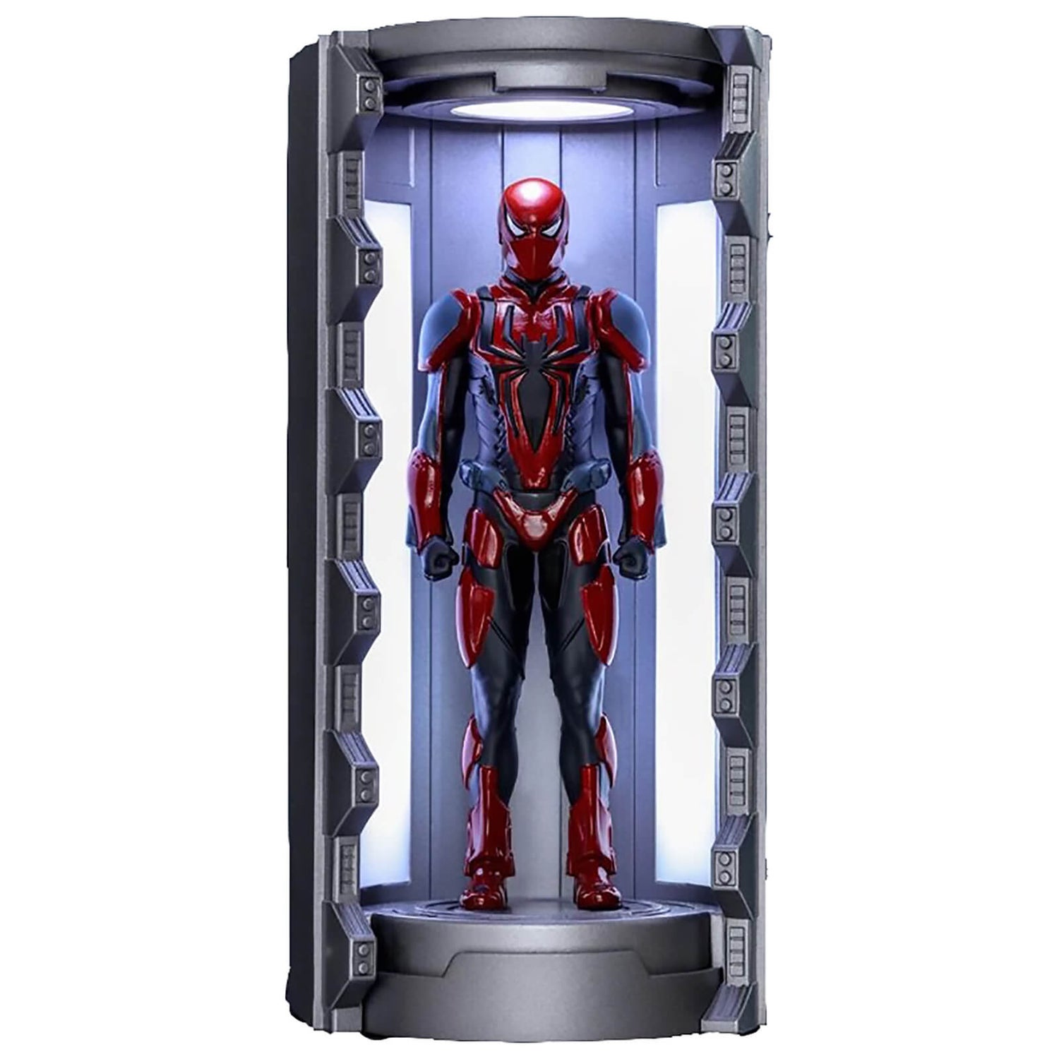 Hot Toys Marvel's Spider-Man Mk III Suit with Spider-Man Armory Video Game Masterpiece Compact Miniature Figure