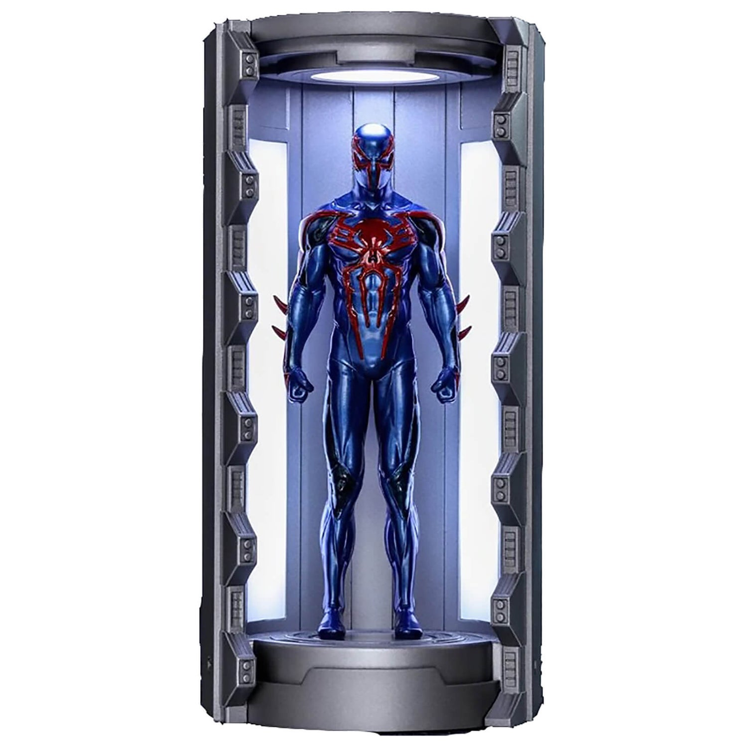 Hot Toys Marvel's Spider-Man 2099 Black Suit with Spider-Man Armory Video Game Masterpiece Compact Miniature Figure