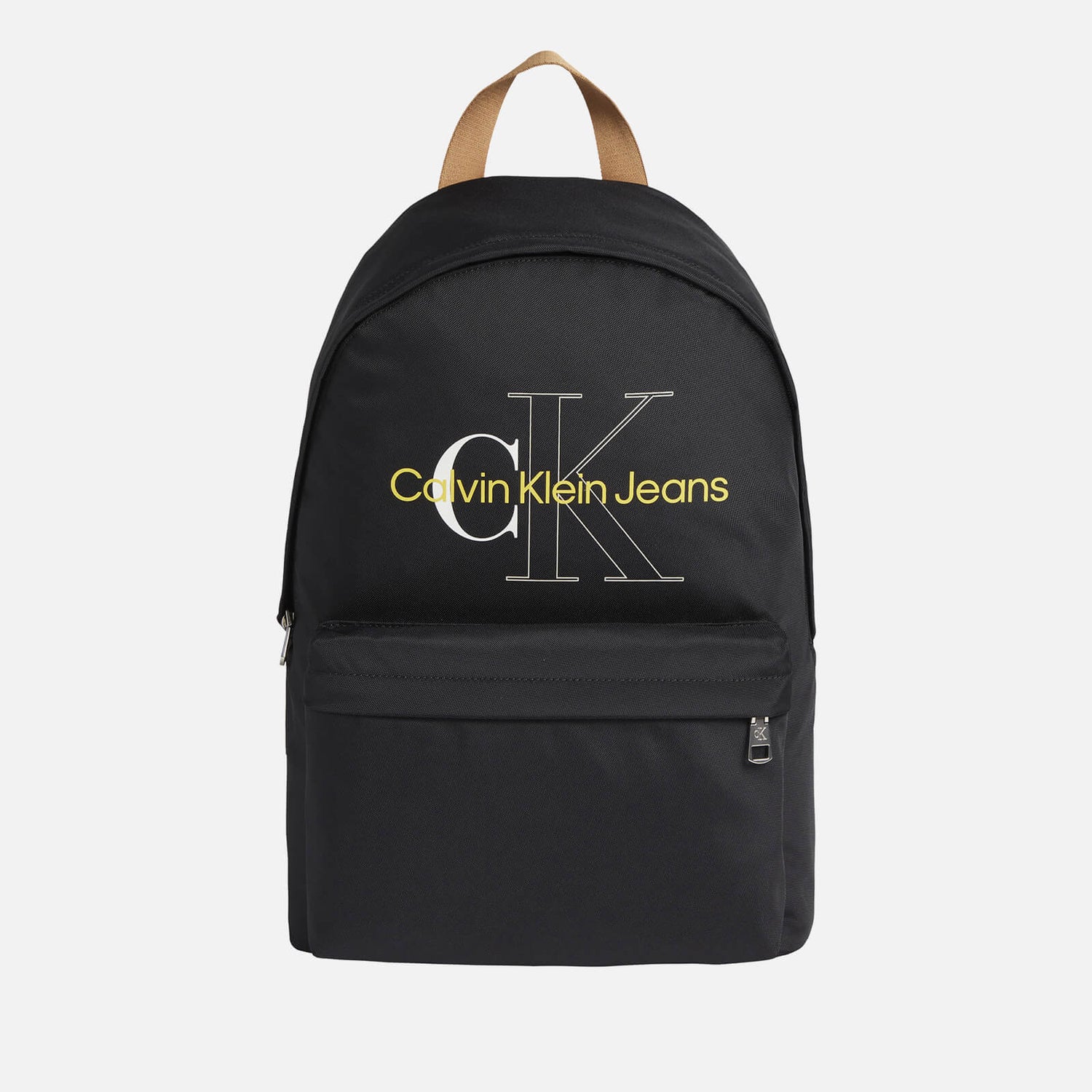 Calvin Klein Jeans Men's Recycled Polyester Round Backpack - Black