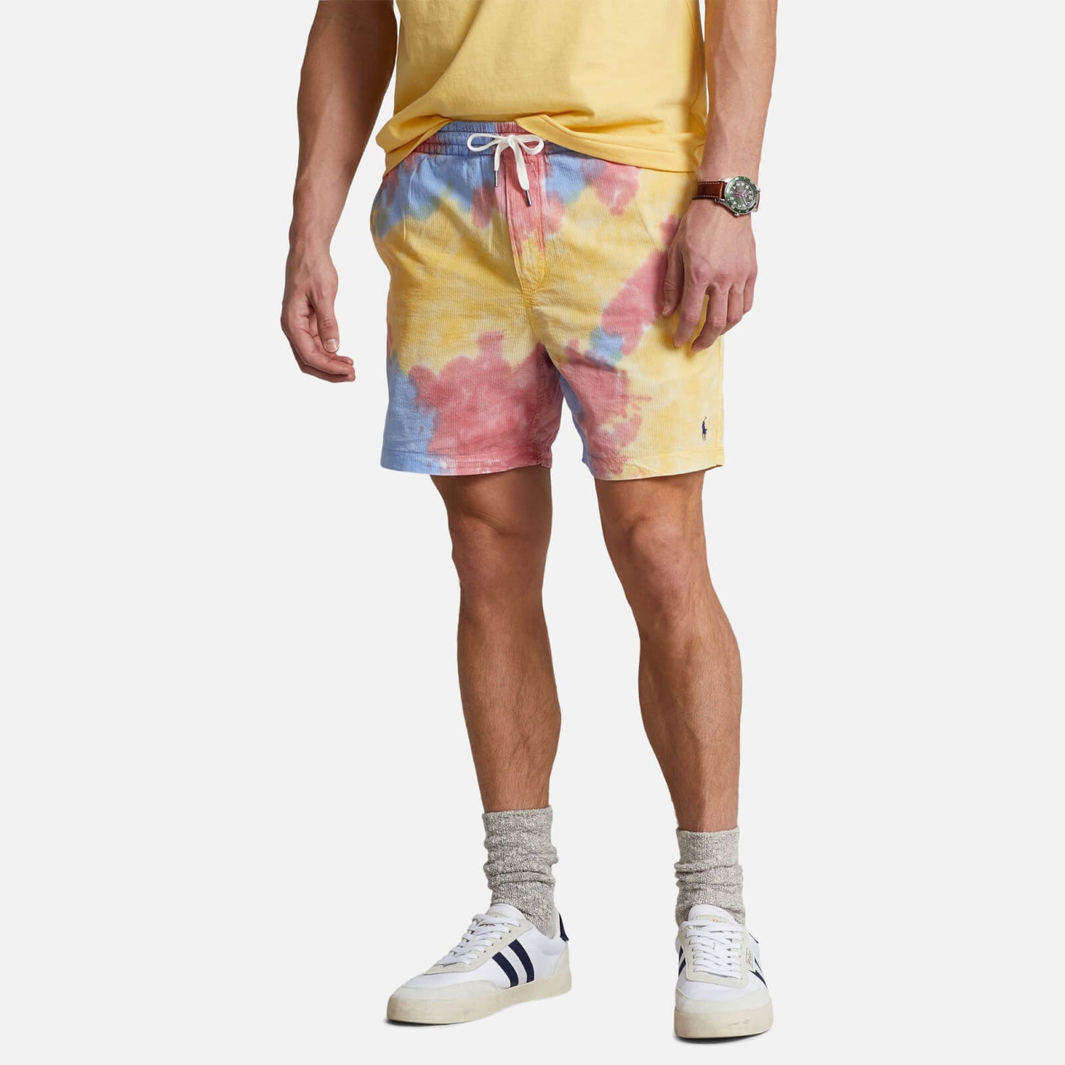 Polo Ralph Lauren Men's Seersucker Prepster Shorts - Tie Dye Multi - S