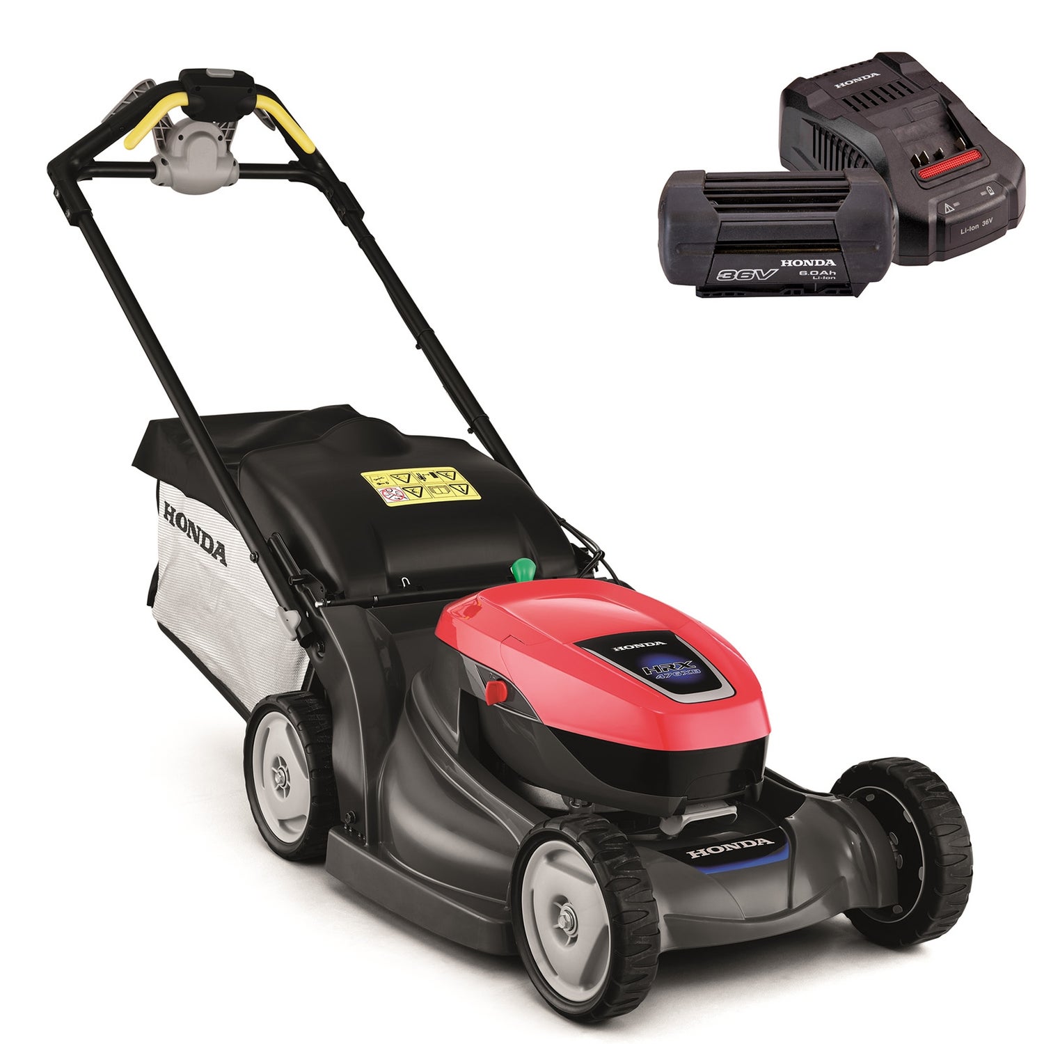 HRX 476 XB Cordless Lawnmower Bundle Inc. 6AH Battery & Fast Charger