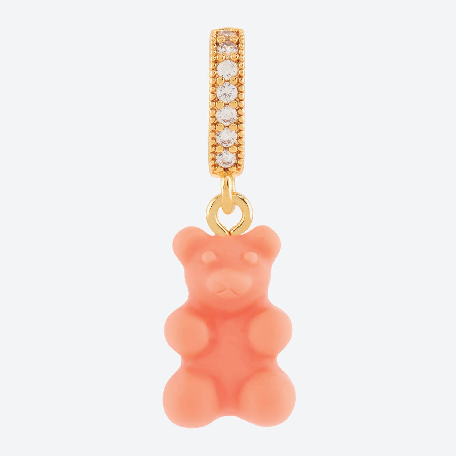 Crystal Haze Women's Nostalgia Pave Matte Bear - Peachy